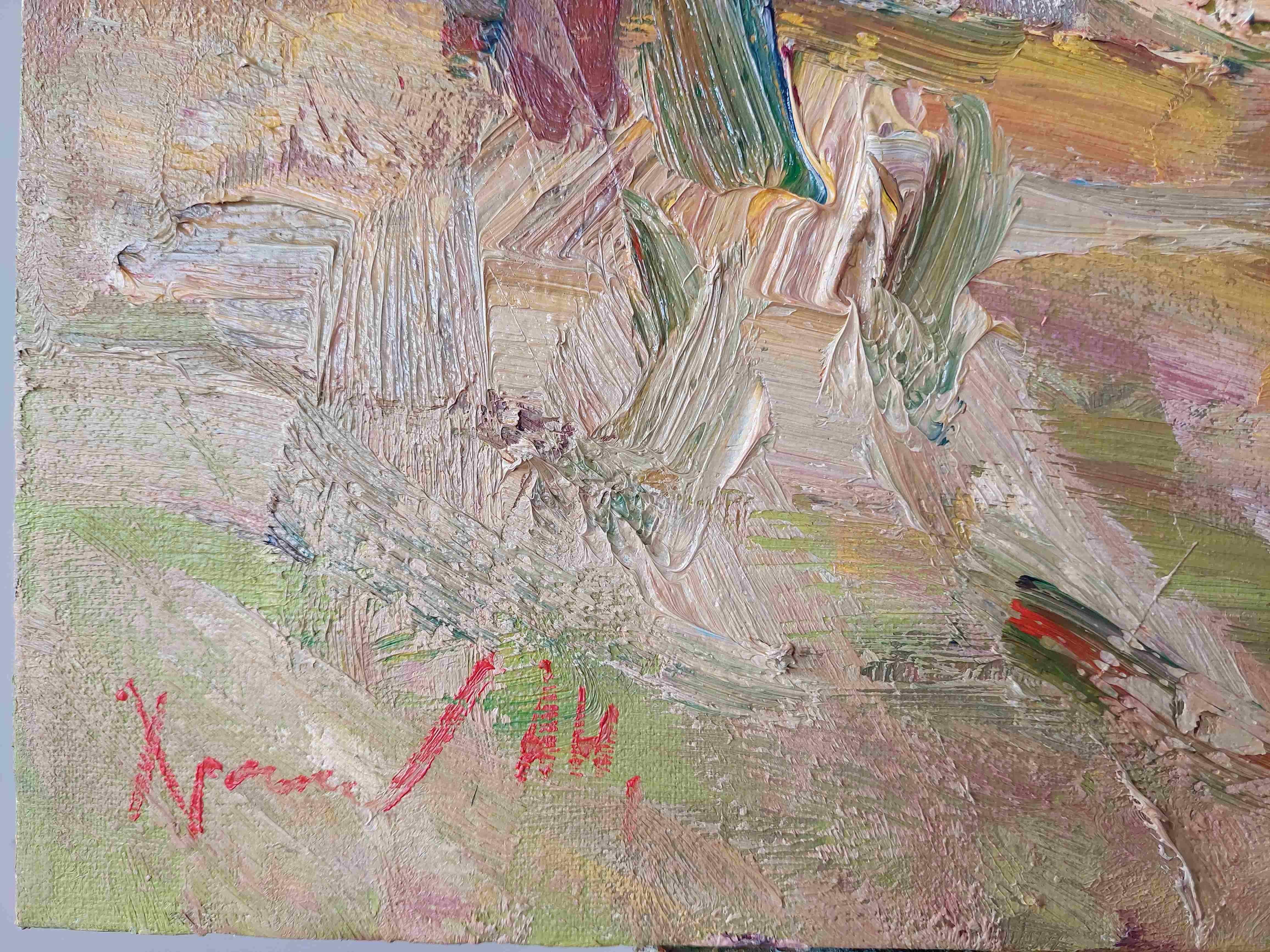 Frühling (Impressionismus), Painting, von  Oleksandr Khrapachov