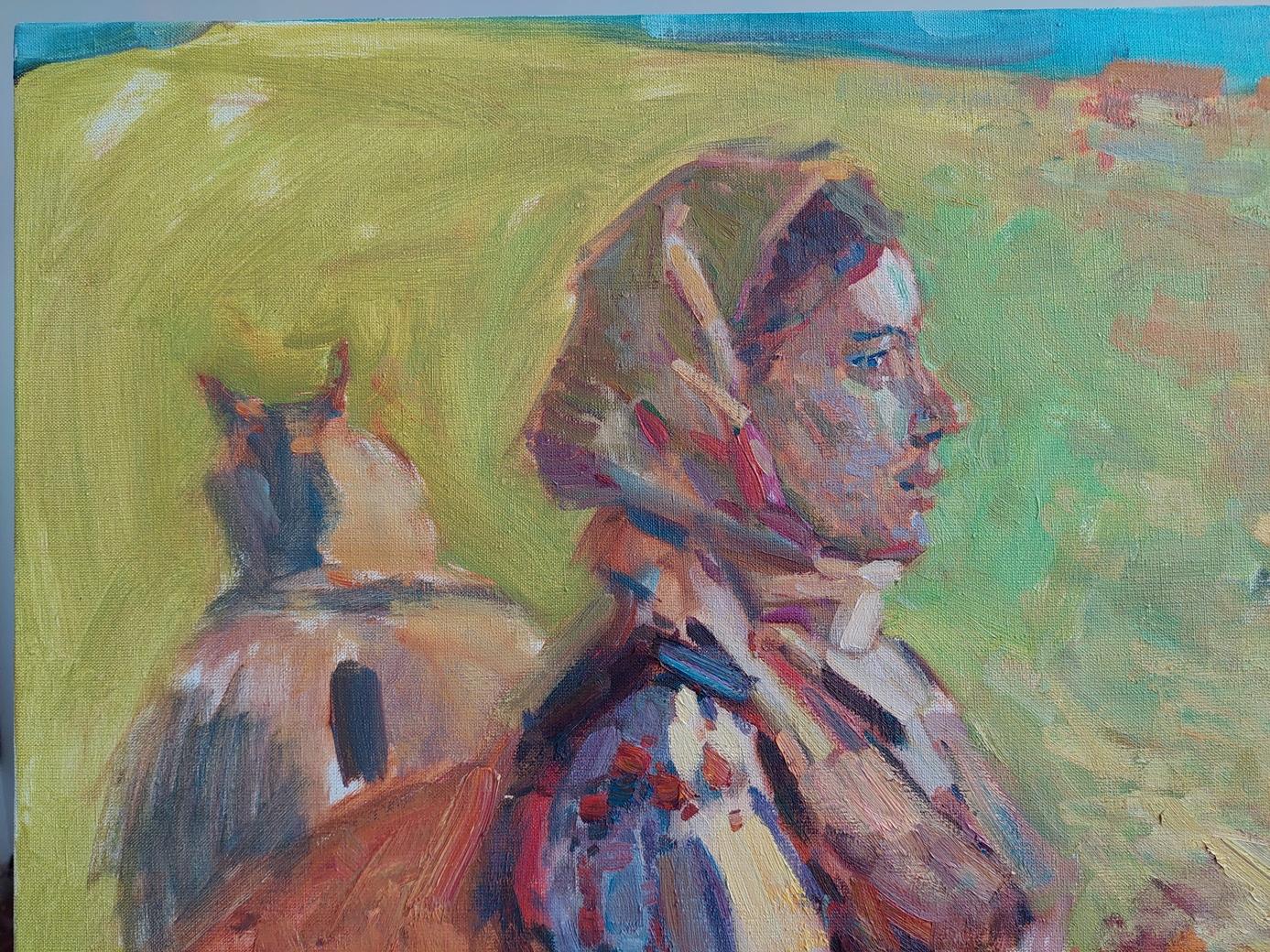 ''Estate'' - Painting Espressionista di  Oleksandr Khrapachov