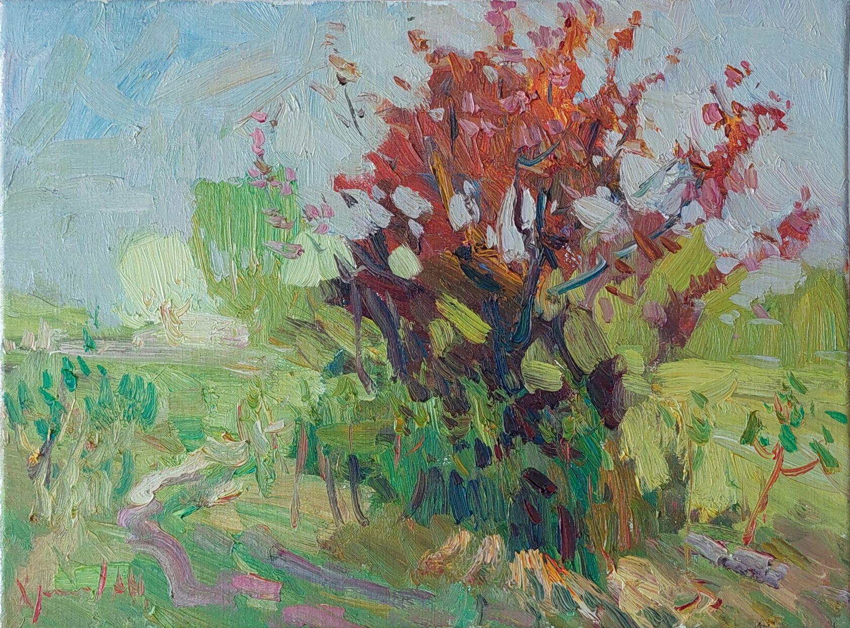 Landscape Painting di  Oleksandr Khrapachov - Giornata di sole_
