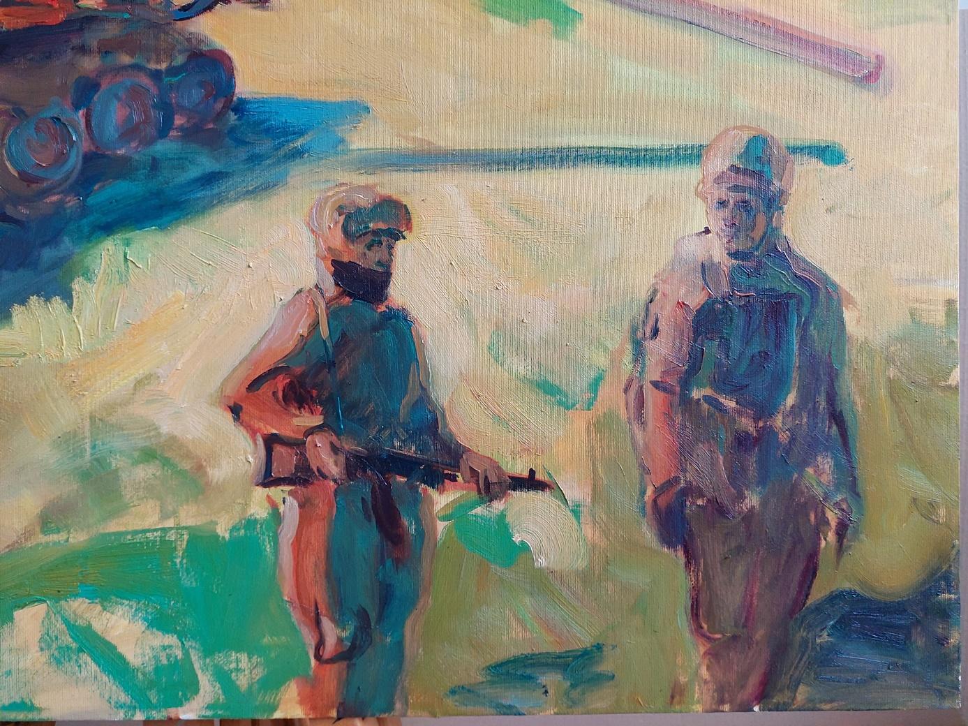 ''They arrived. Dmitrivka