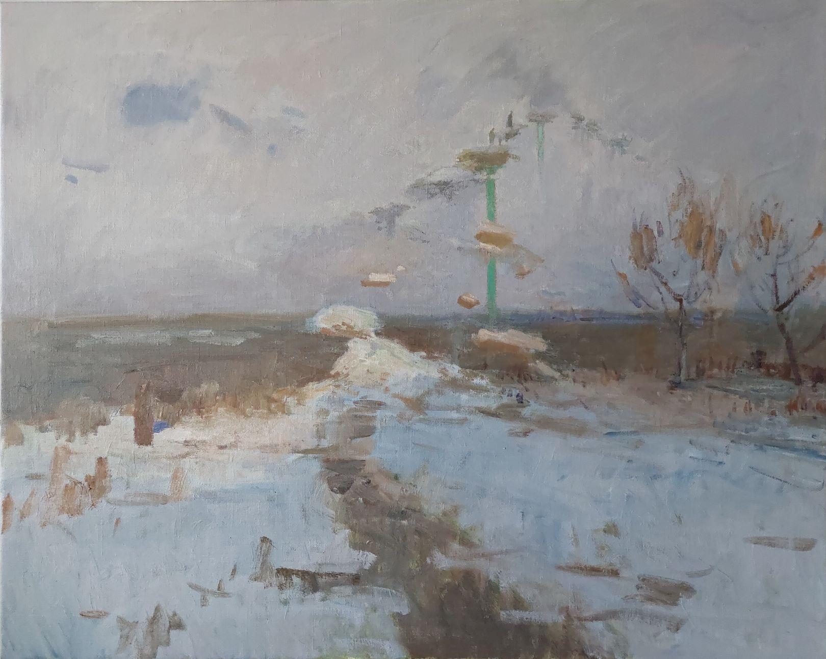 Landscape Painting di  Oleksandr Khrapachov - TRANSIZIONE_