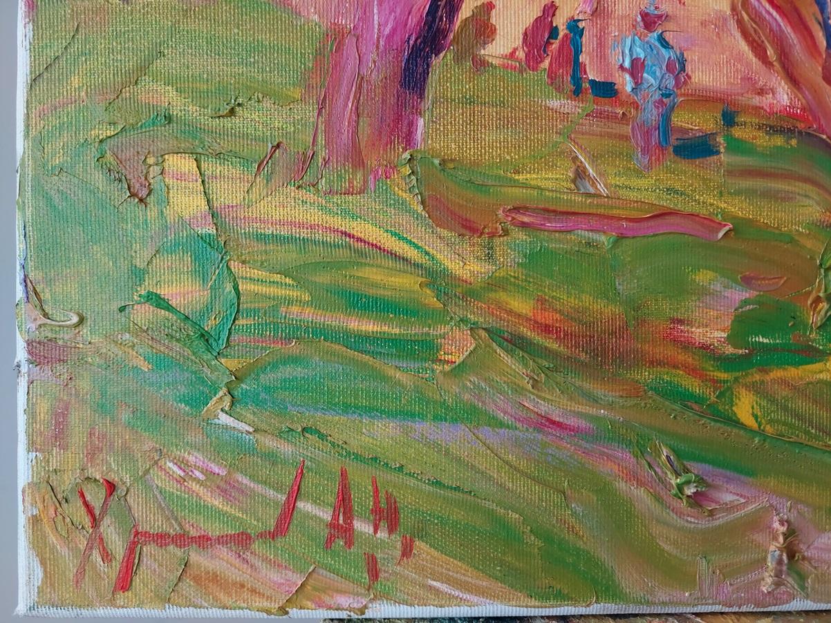 „Ukraine blüht auf“ (Impressionismus), Painting, von  Oleksandr Khrapachov