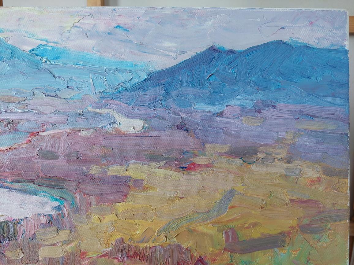 # View from the Goshiv Monastery

## Oleksandr Khrapachov, 2018

---

### About the work:

This work is an act of sacred remembrance, a capture of the view that generations carry in their hearts. From the heights of the monastery, we see the same