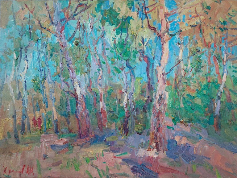 Oleksandr Khrapachov Birch grove For Sale at 1stDibs