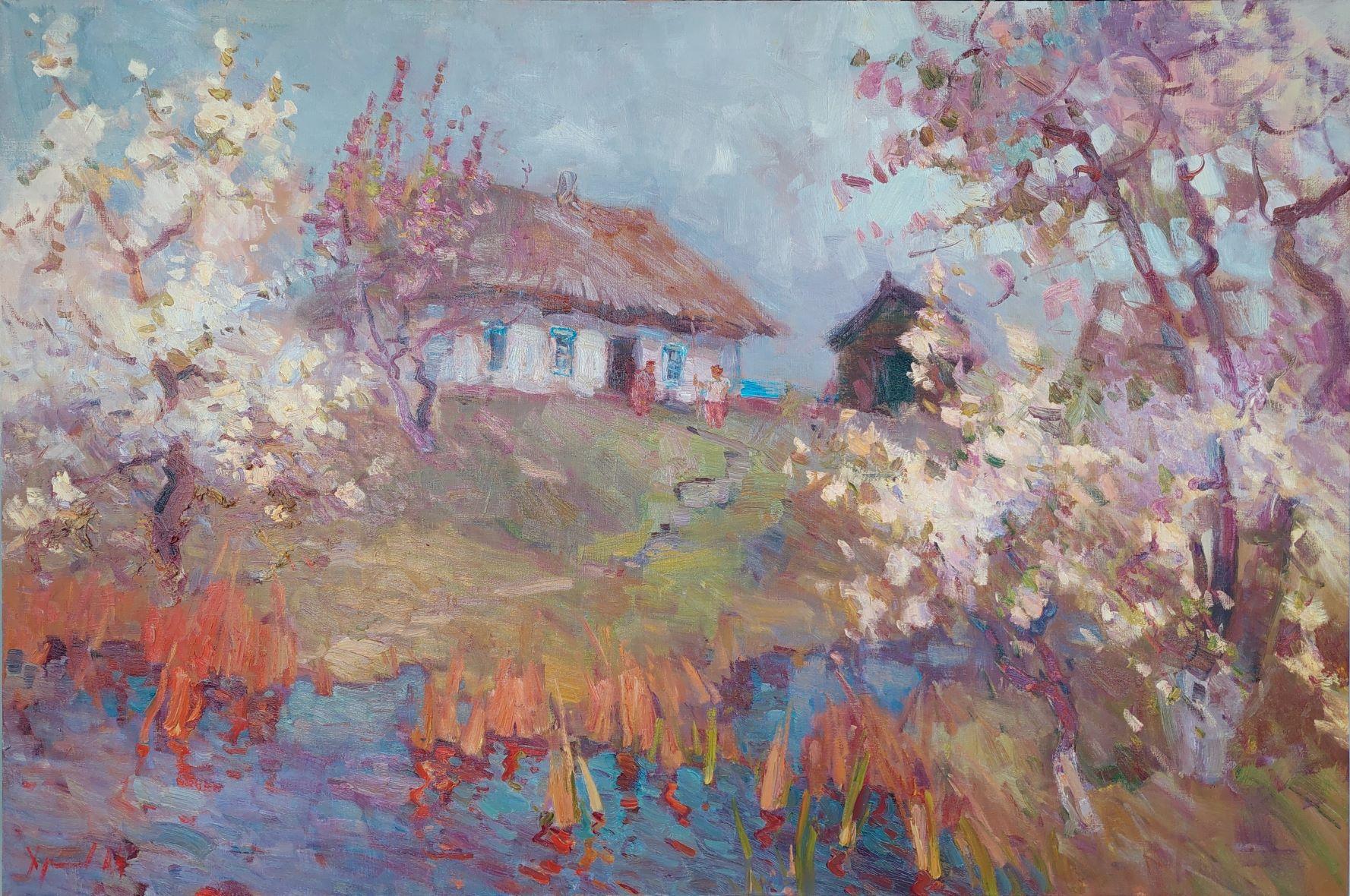 Oleksandr Khrapachov Landscape Painting - Poltava Region
