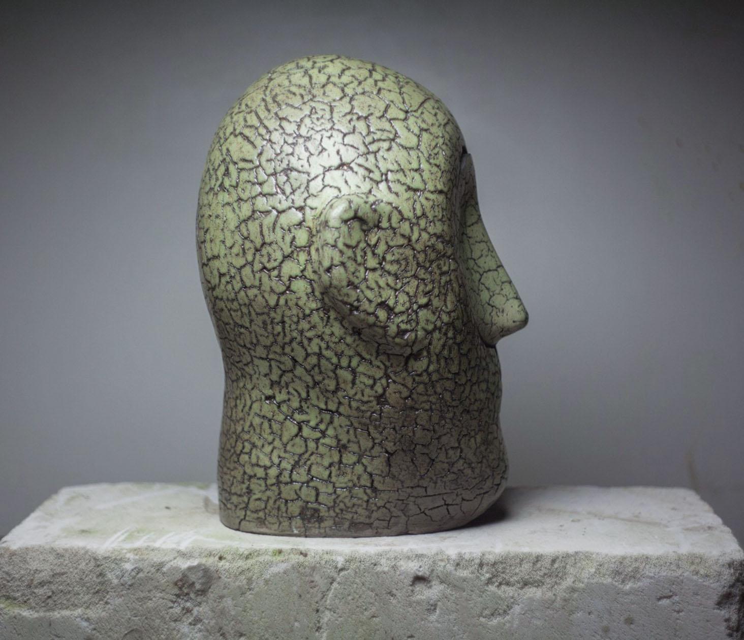Head 13 - Sculpture by Oleksandr Miroshnychenko