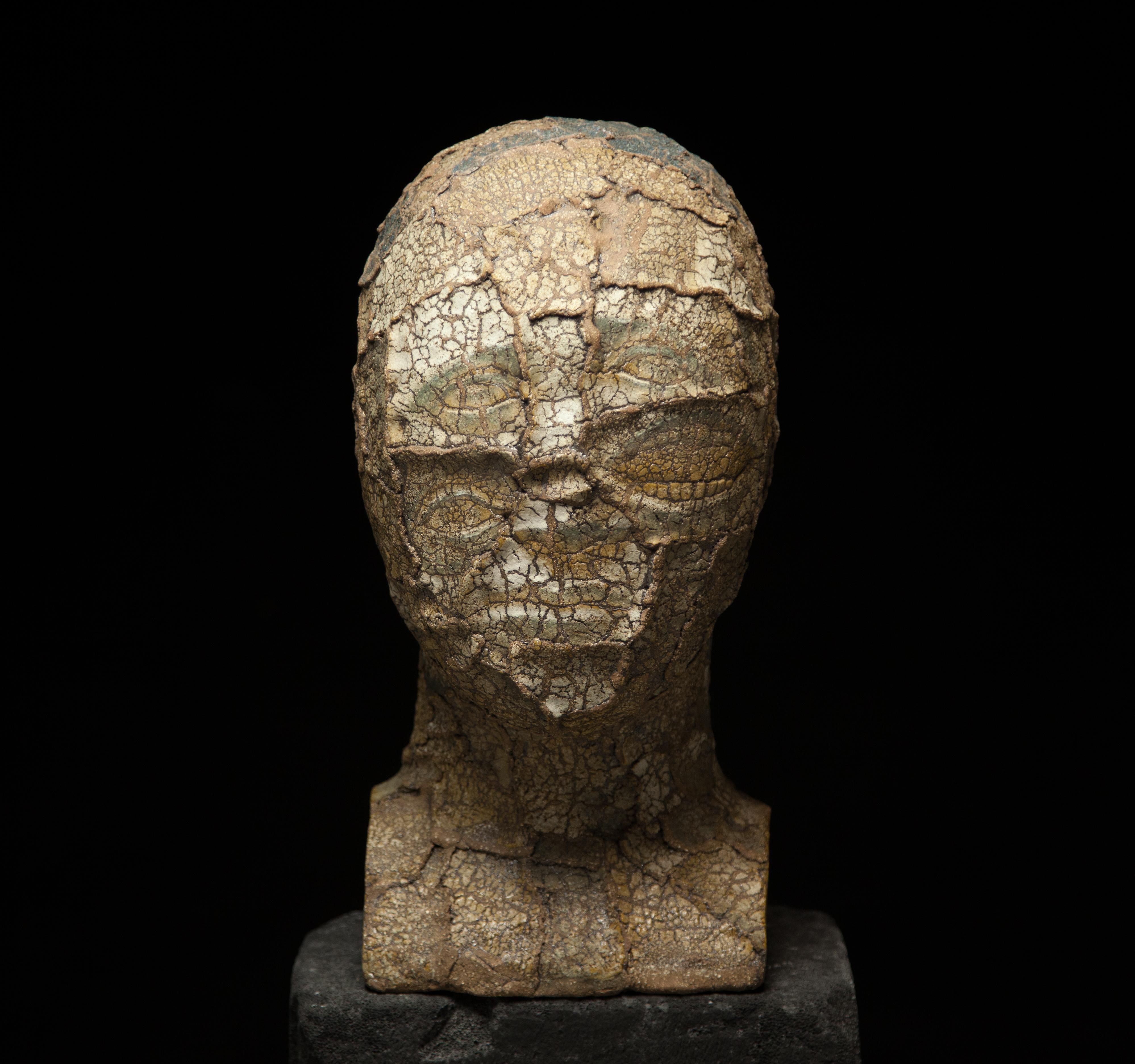 "Skin" Sculpture Ed. 1/1 17" x 8" x 9" inch by Oleksandr Miroshnychenko