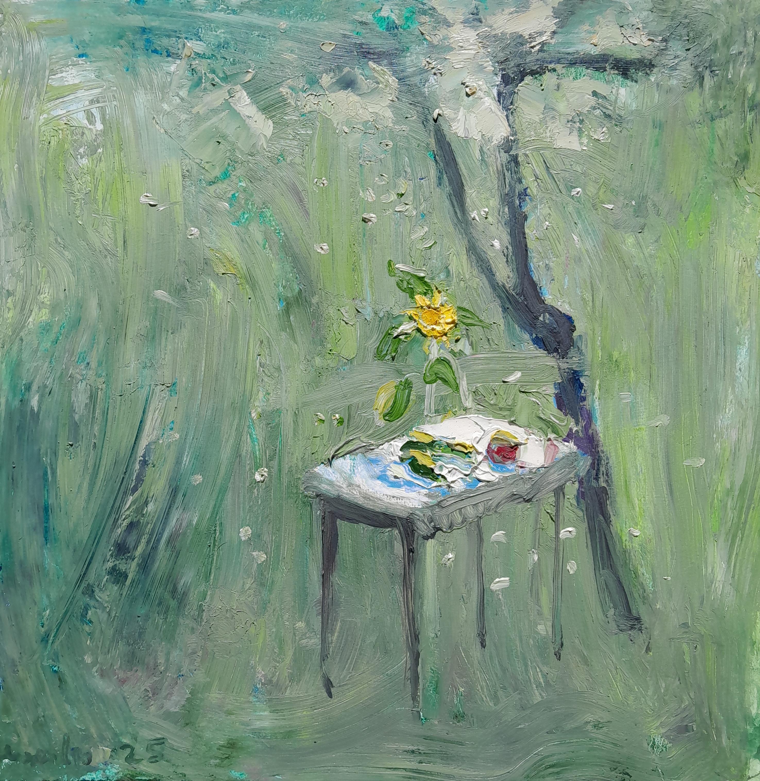 Oleksandr Vynnyk Still-Life Painting - "Under the Sun of Life"