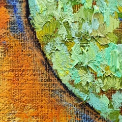 Serie Tonkreationen: Noon in Summer (2 von 4), Gemälde, Öl auf Leinwand