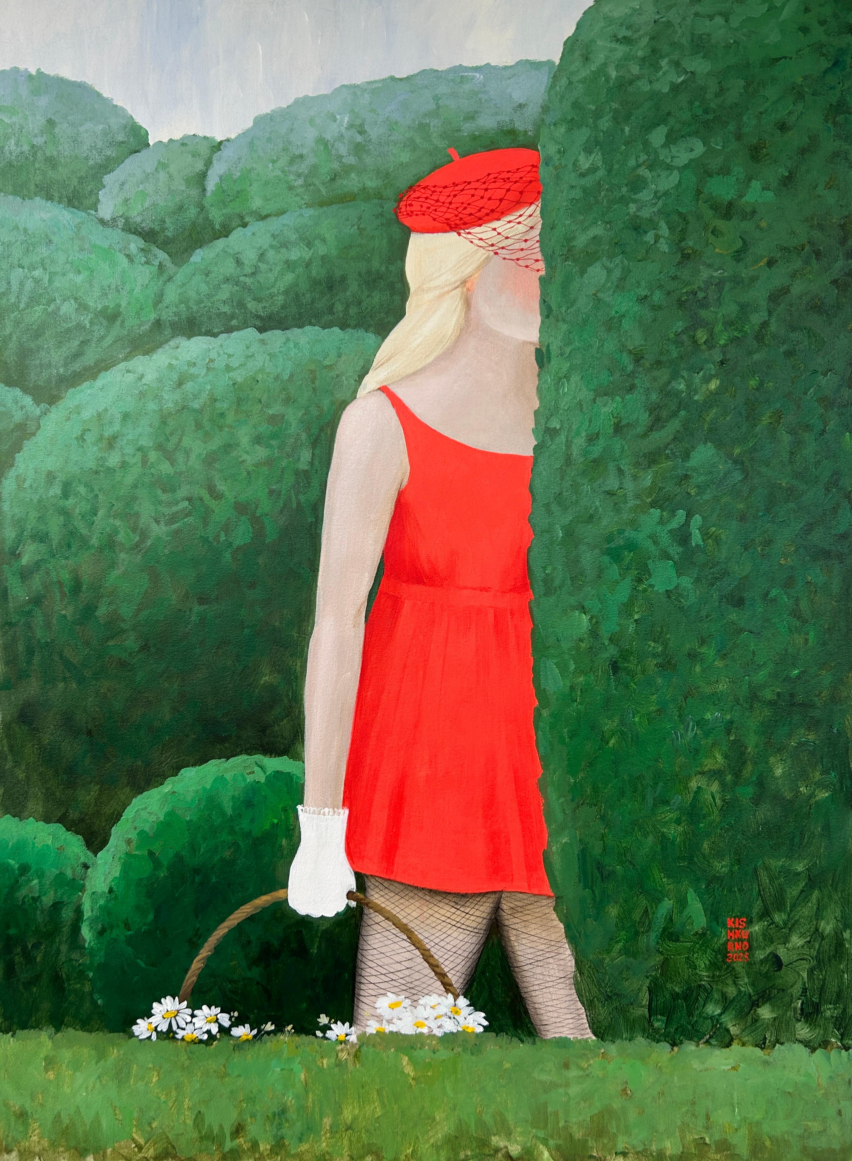 Una nueva aventura - Painting Moderno de Olena Kishkurno