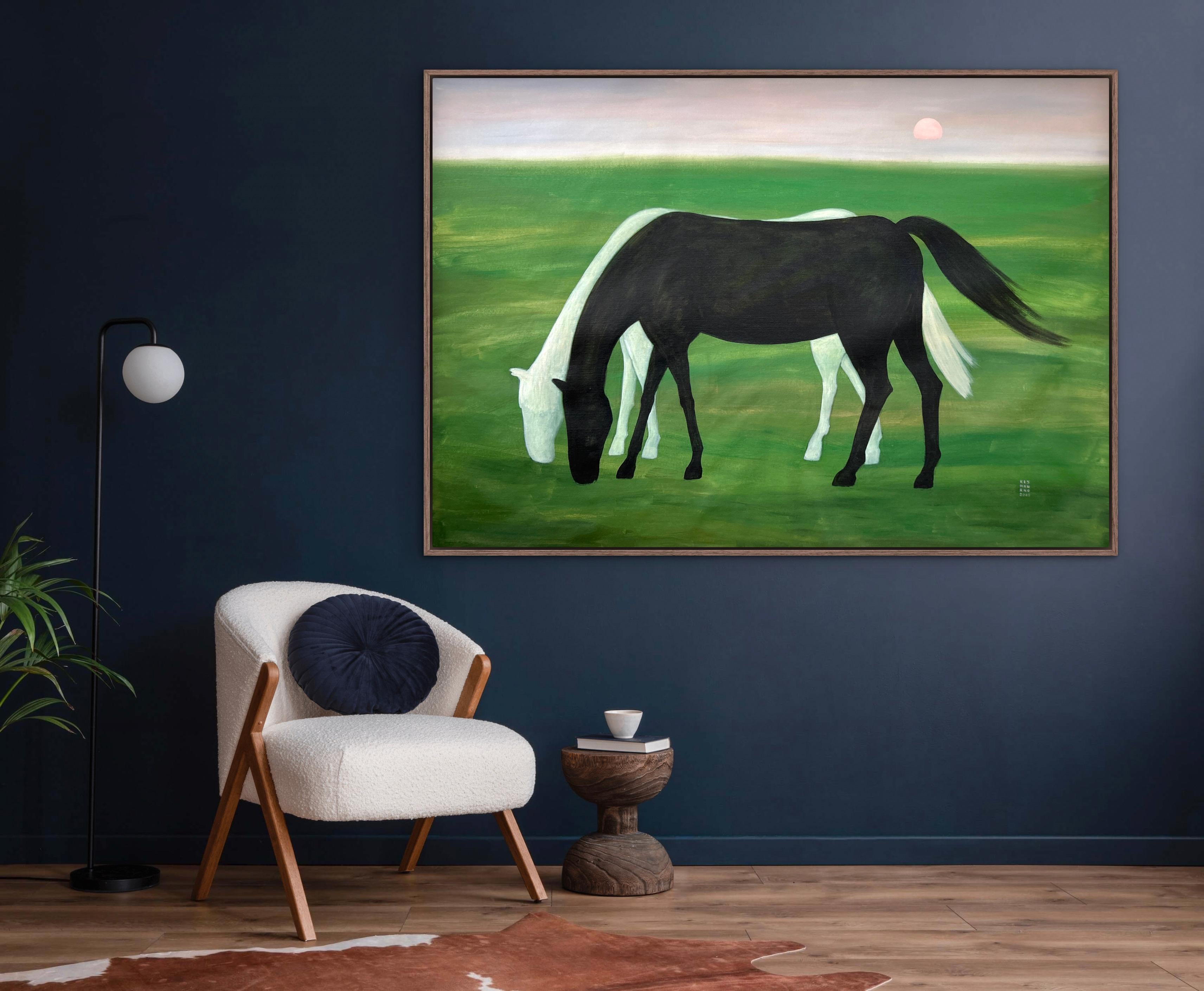 Black horse, white horse For Sale 9