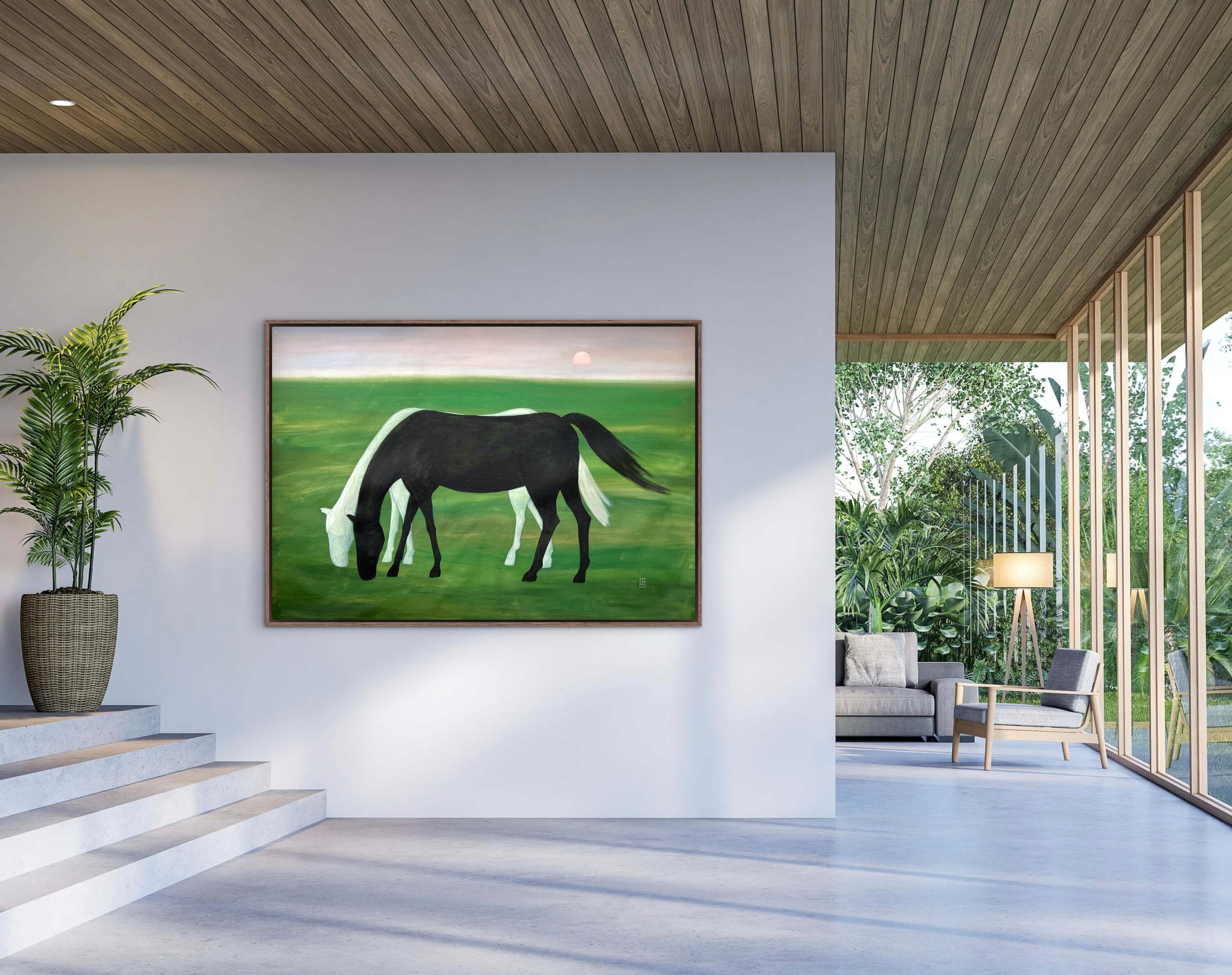 Black horse, white horse For Sale 10