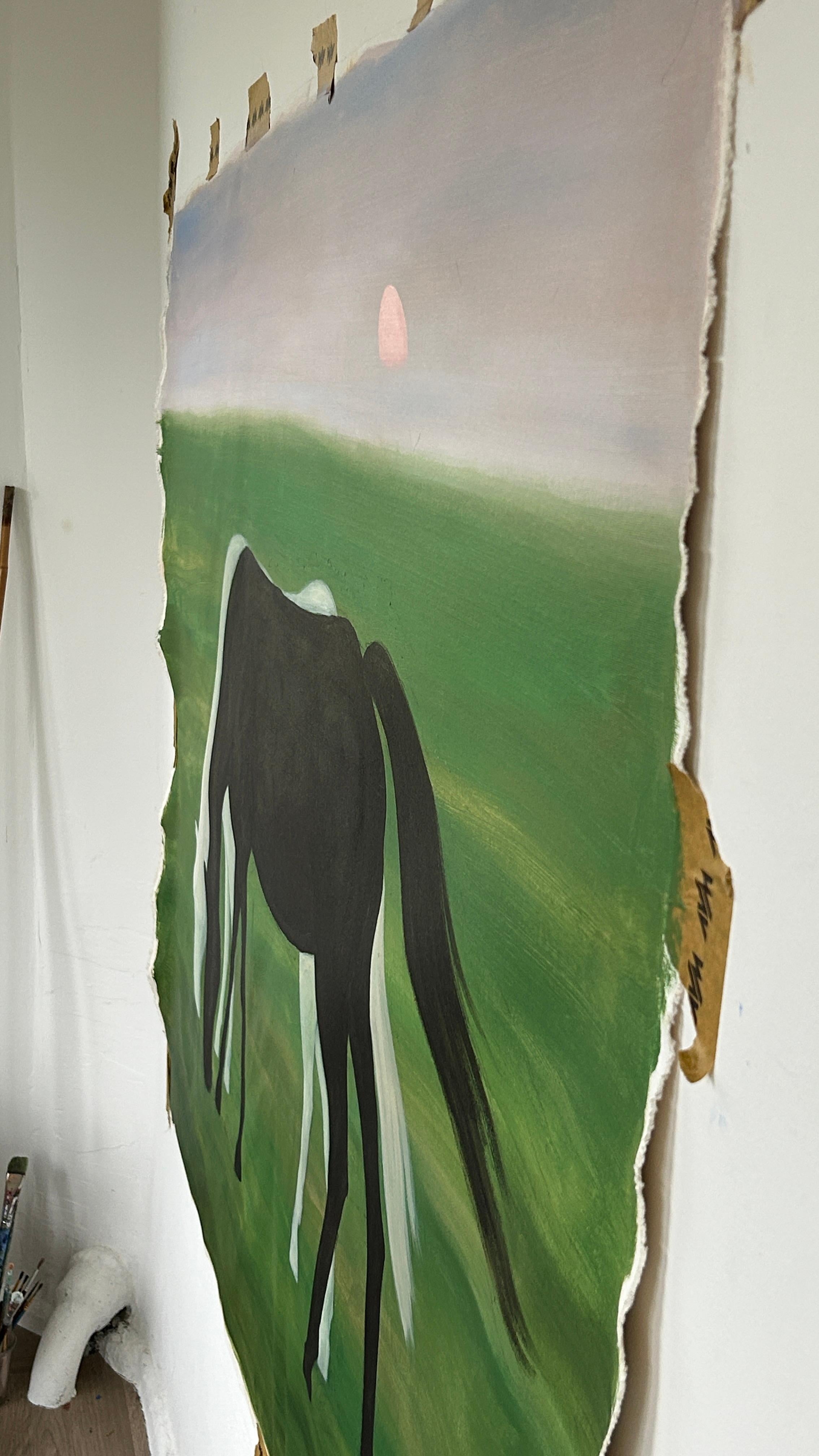 Black horse, white horse For Sale 2