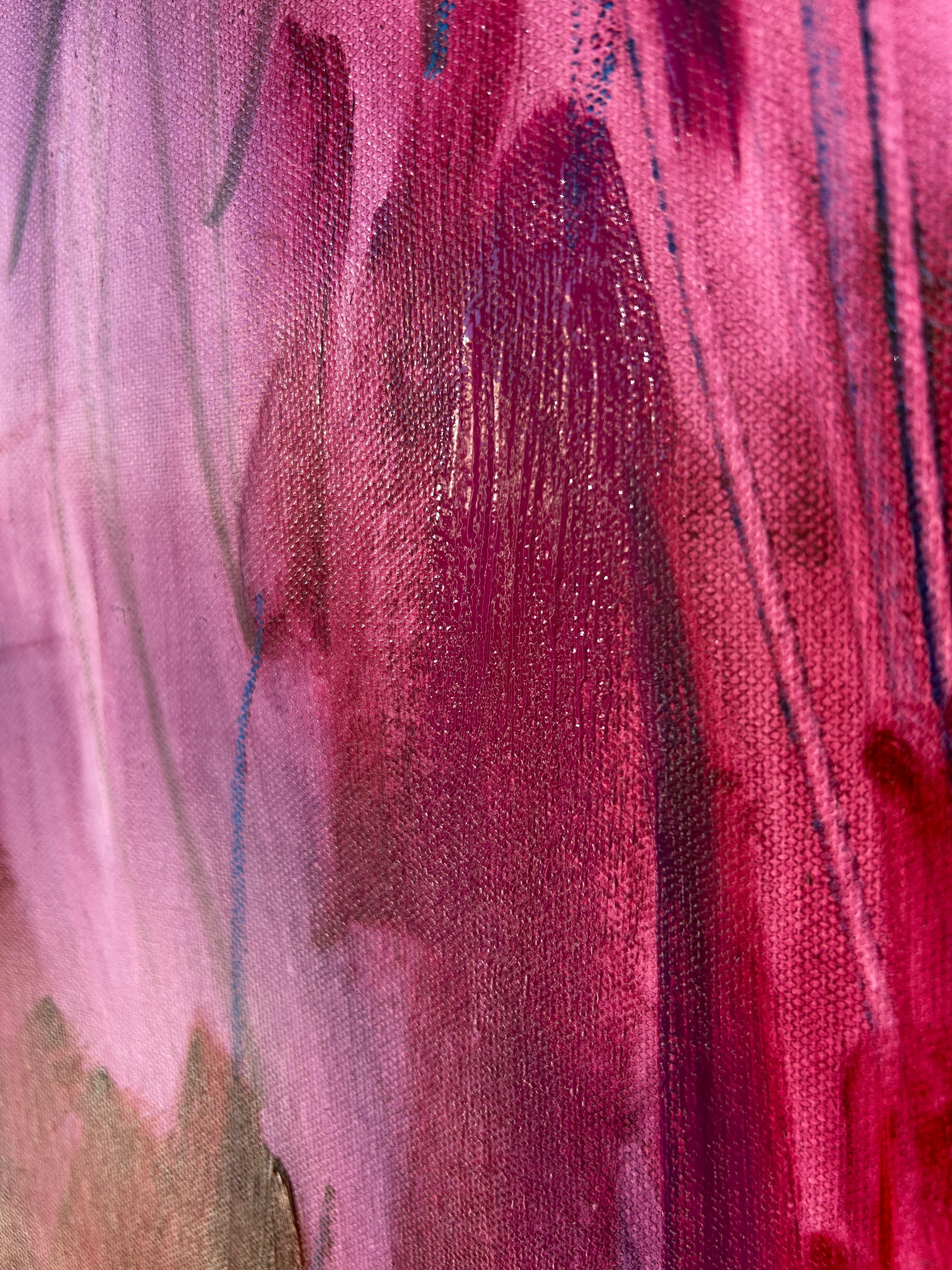 Lago de los Cerezos - Painting de Olena Kishkurno