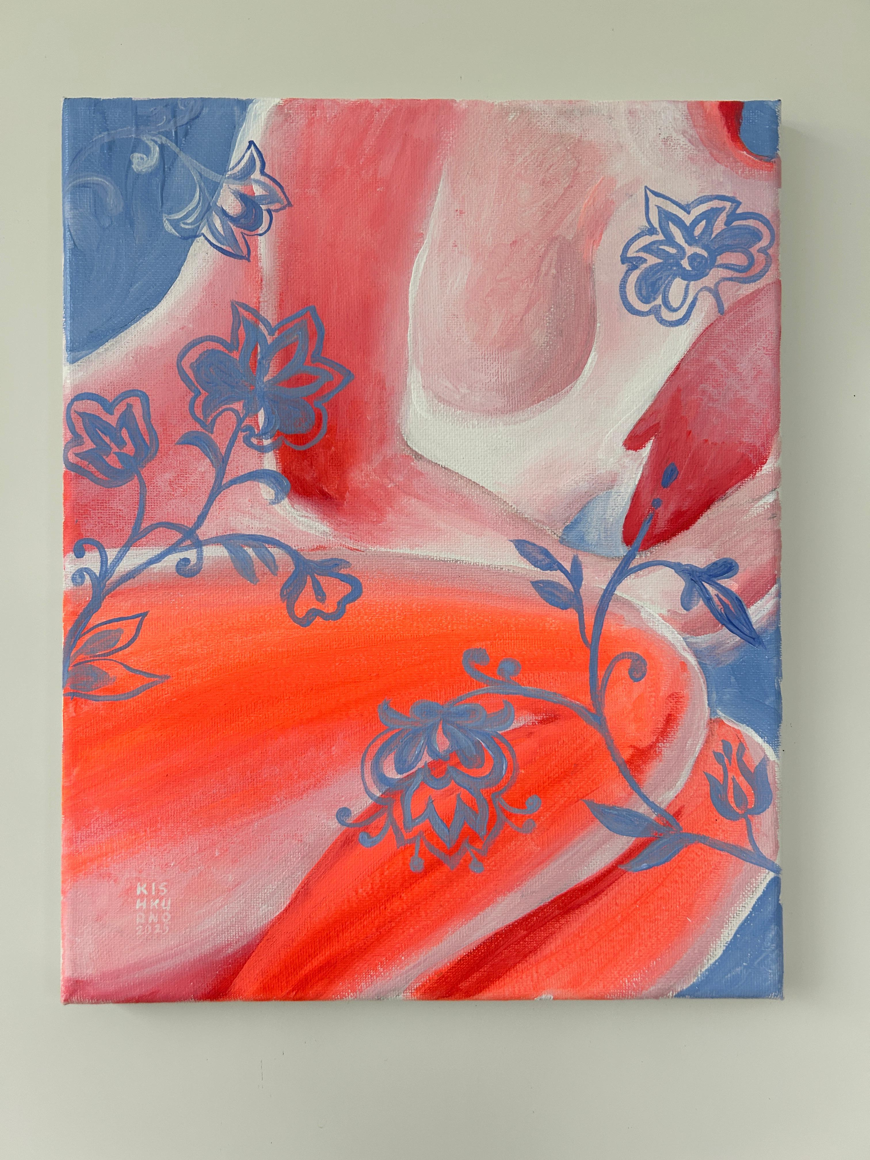 Day dream  I - Modern Painting by Olena Kishkurno