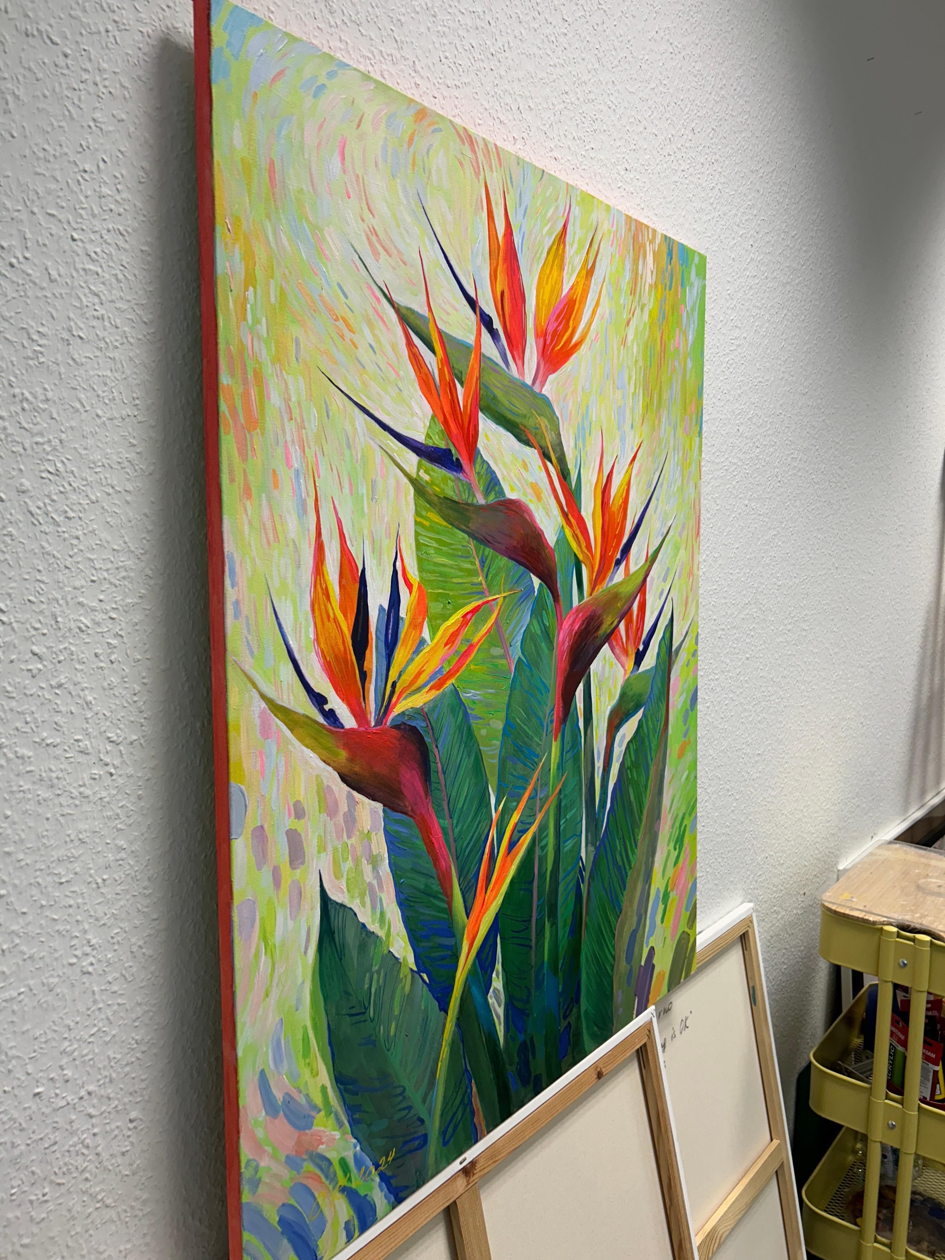 Vuelo al Paraíso - Painting de Olena Kishkurno