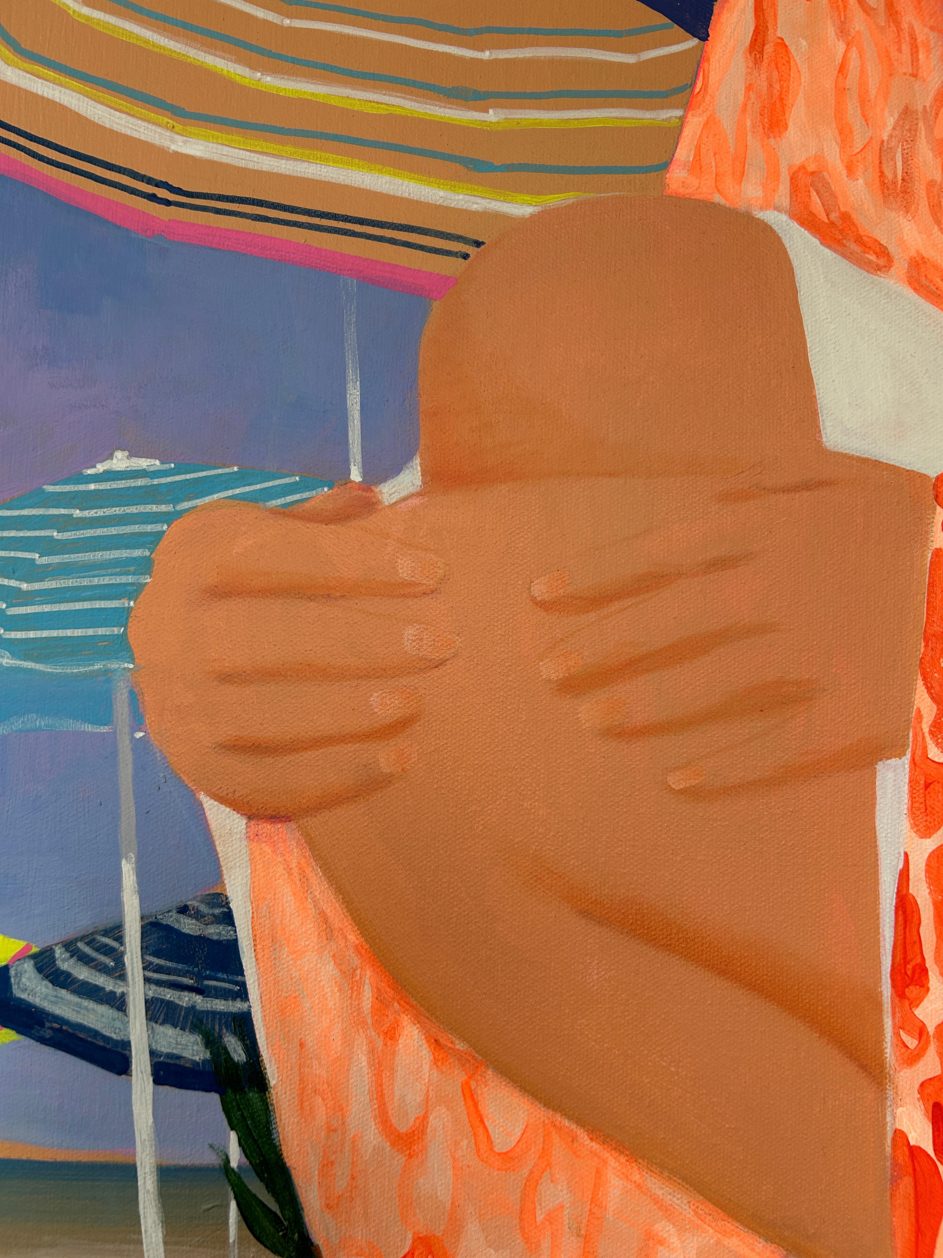 Buenas vibraciones - Painting Moderno de Olena Kishkurno