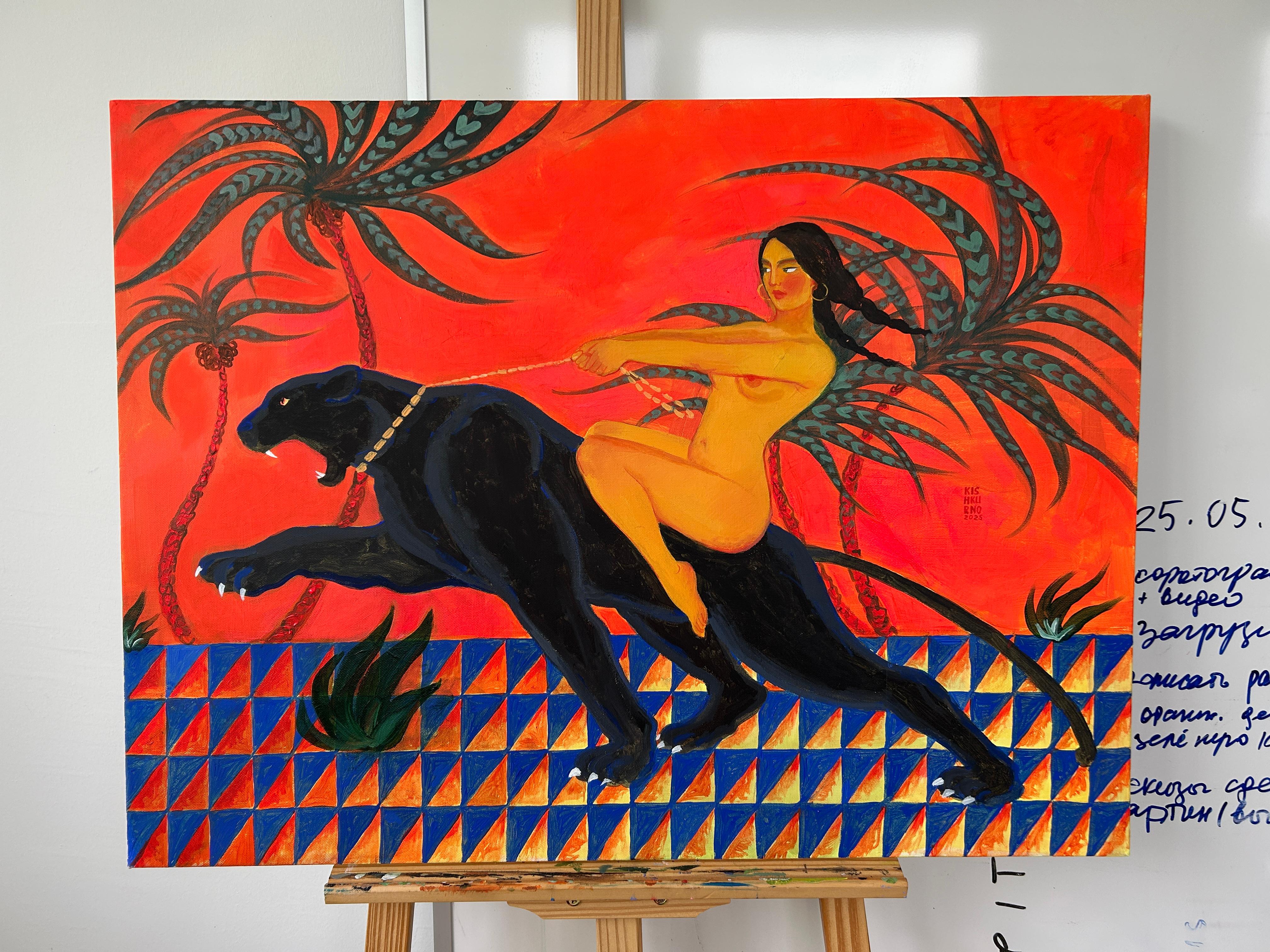 I‘ve got the Power - Painting by Olena Kishkurno