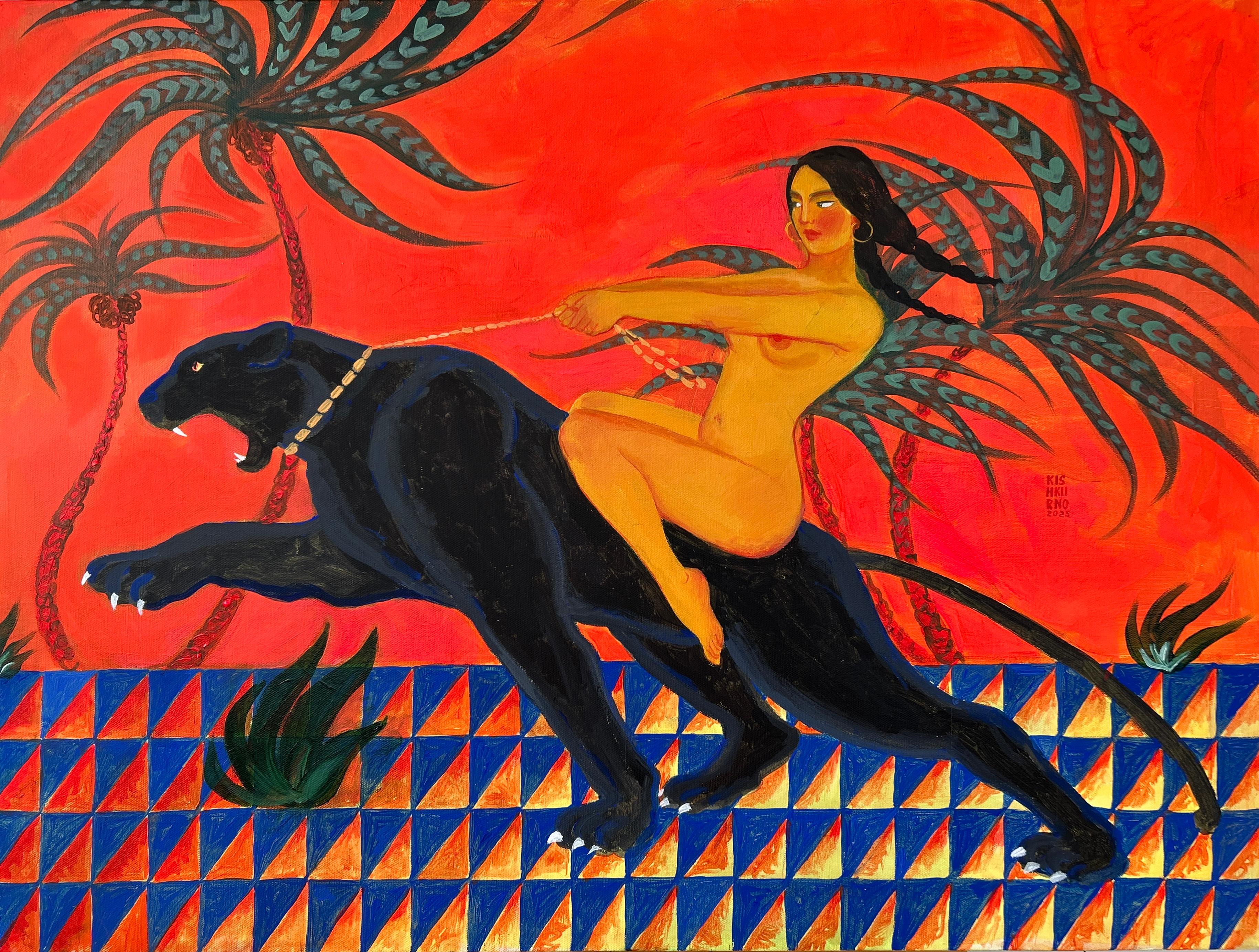 I‘ve got the Power - Modern Painting by Olena Kishkurno