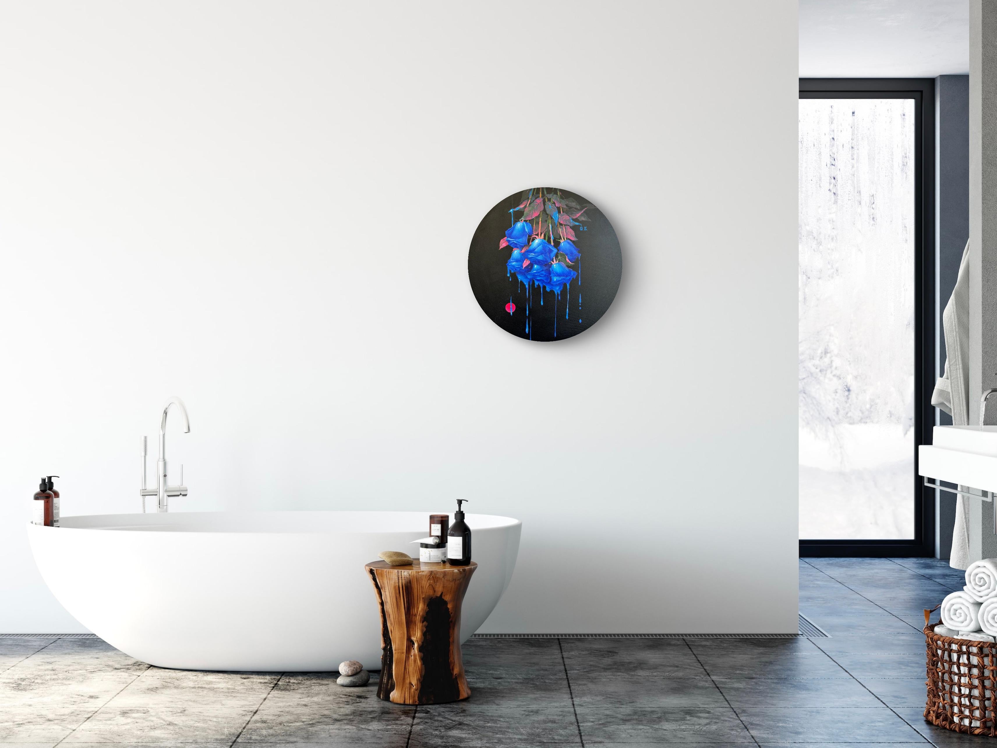 This painting reflects the subtle transformations we experience within ourselves. The flowers appear to dissolve and shift, symbolizing the ever-changing nature of our emotions and states of being. It invites the viewer to remember that nothing