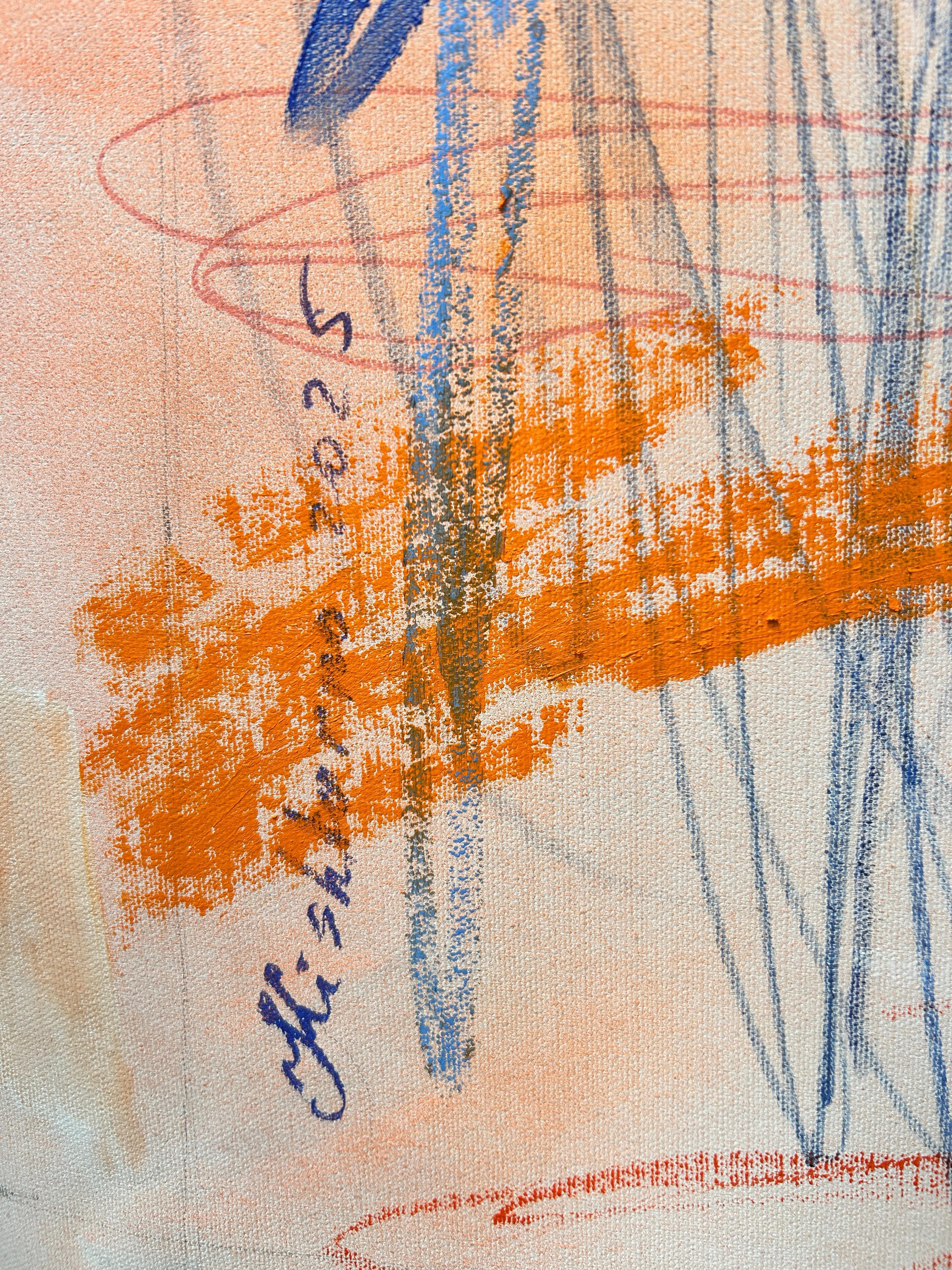 Viento del atardecer - Painting de Olena Kishkurno