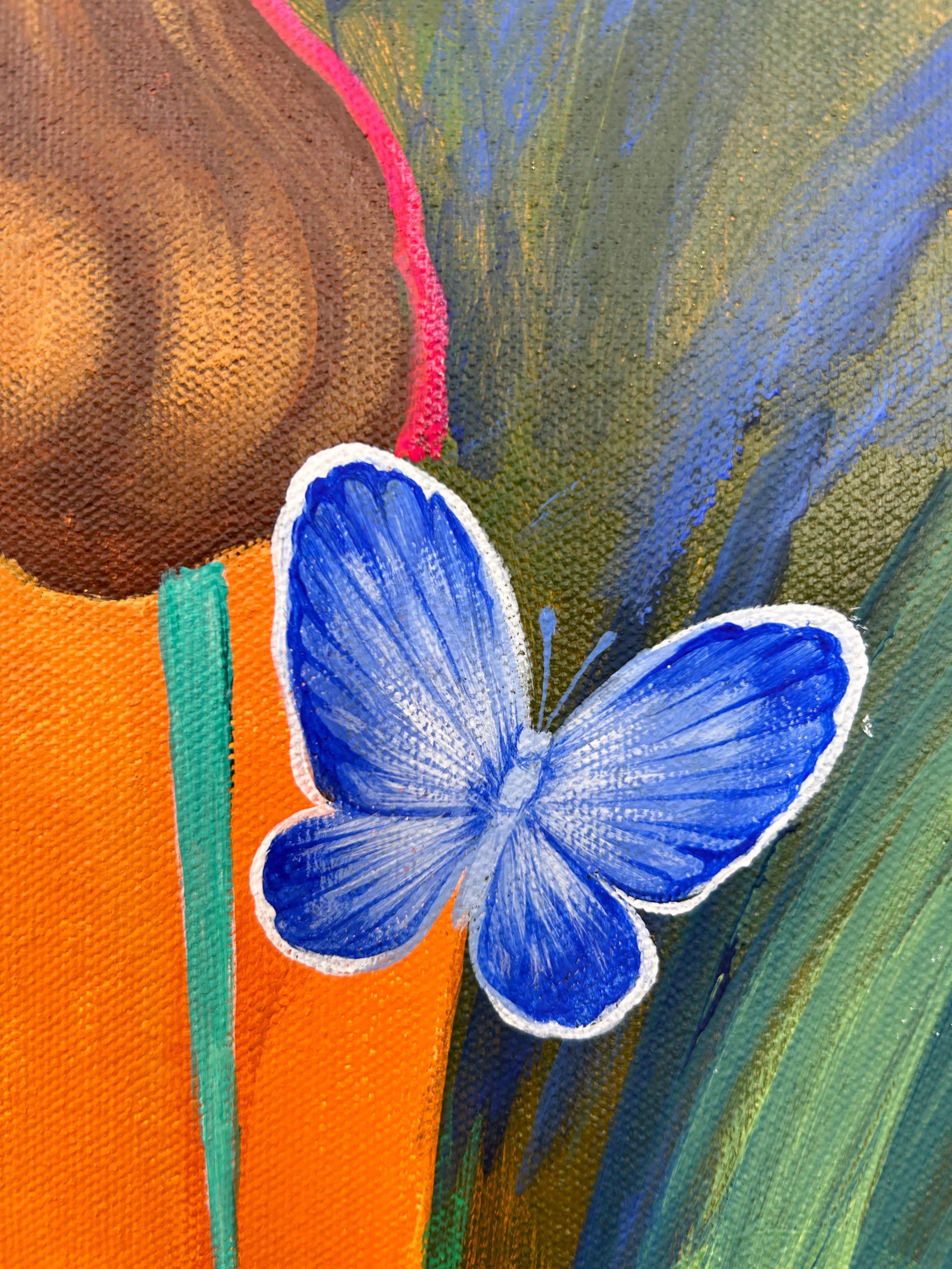 Gemeinsam fliegen wir (Moderne), Painting, von Olena Kishkurno