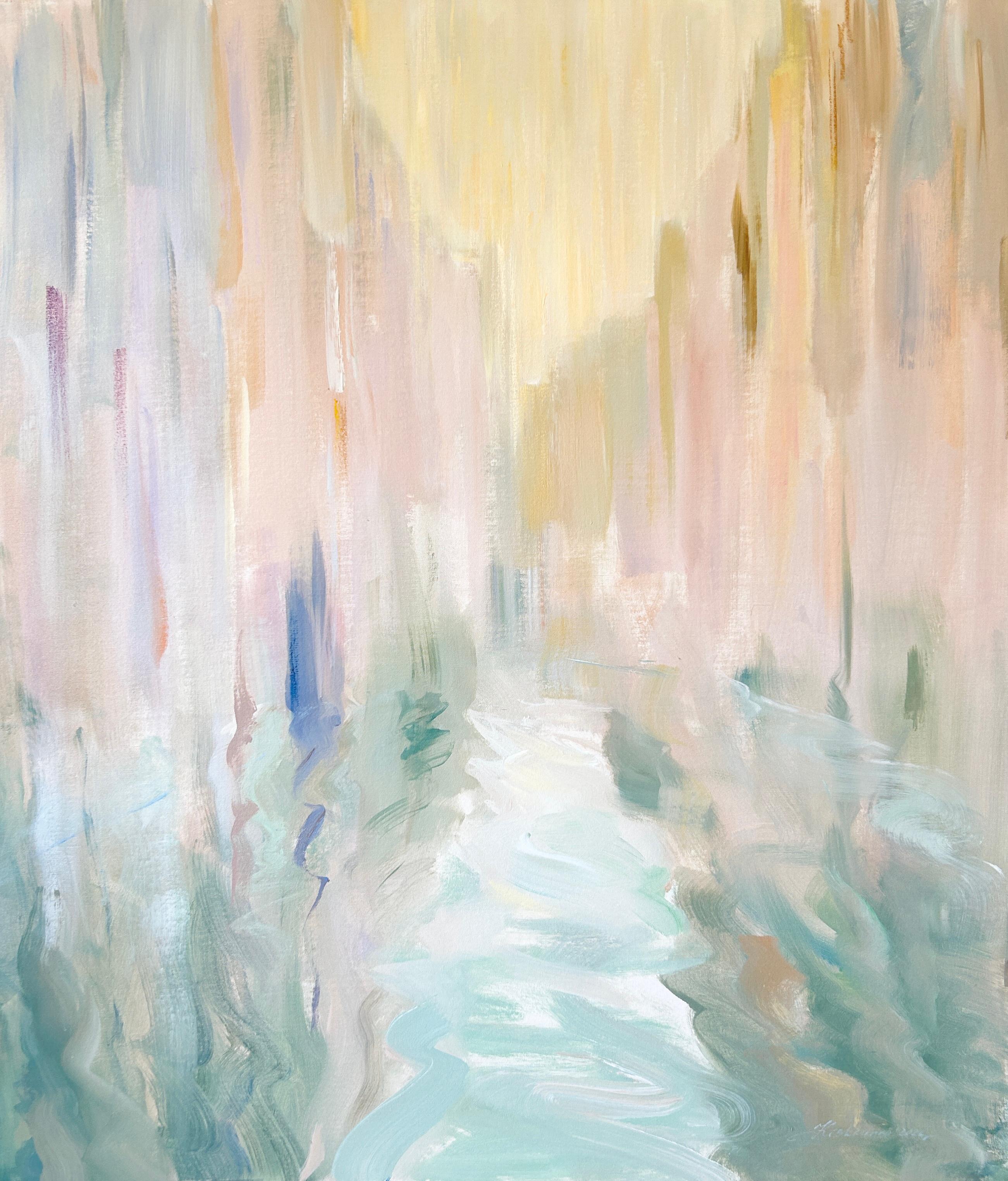 Abstract Painting di Olena Kishkurno - Luce veneziana