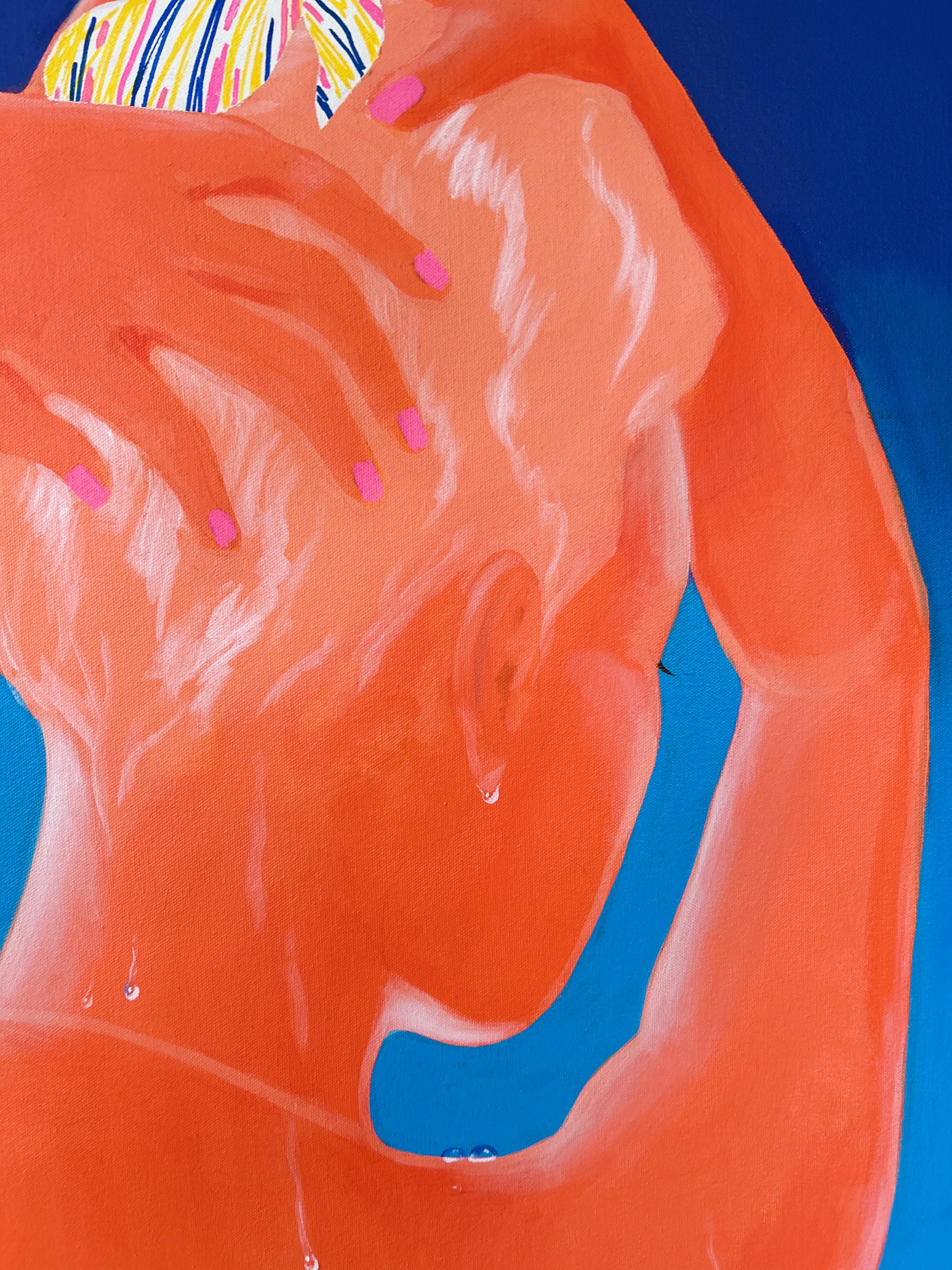 Sehr nass (Moderne), Painting, von Olena Kishkurno