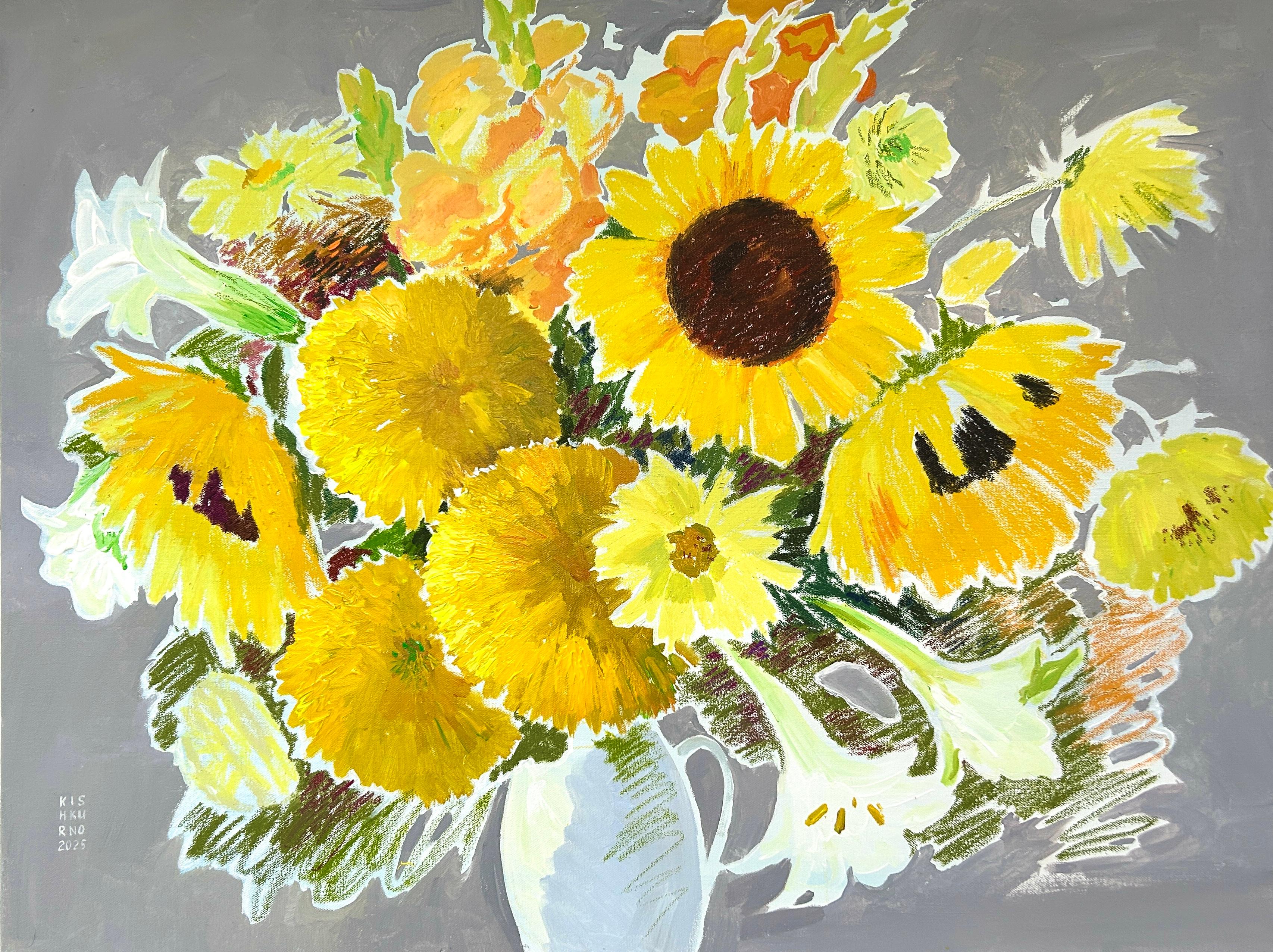 Olena Kishkurno Still-Life Painting - Were the Light Stays