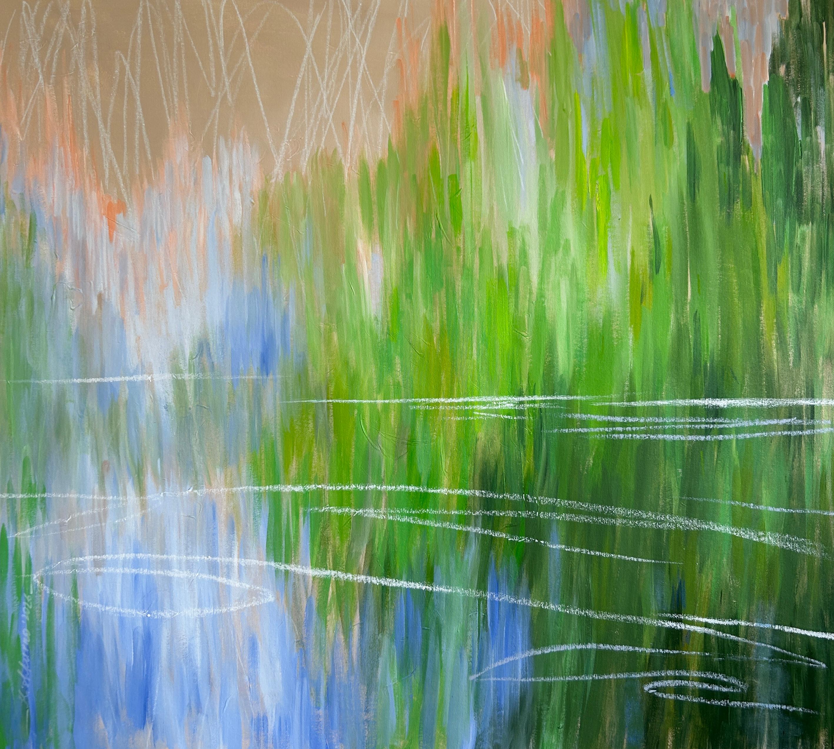 Where Water Holds the Evening