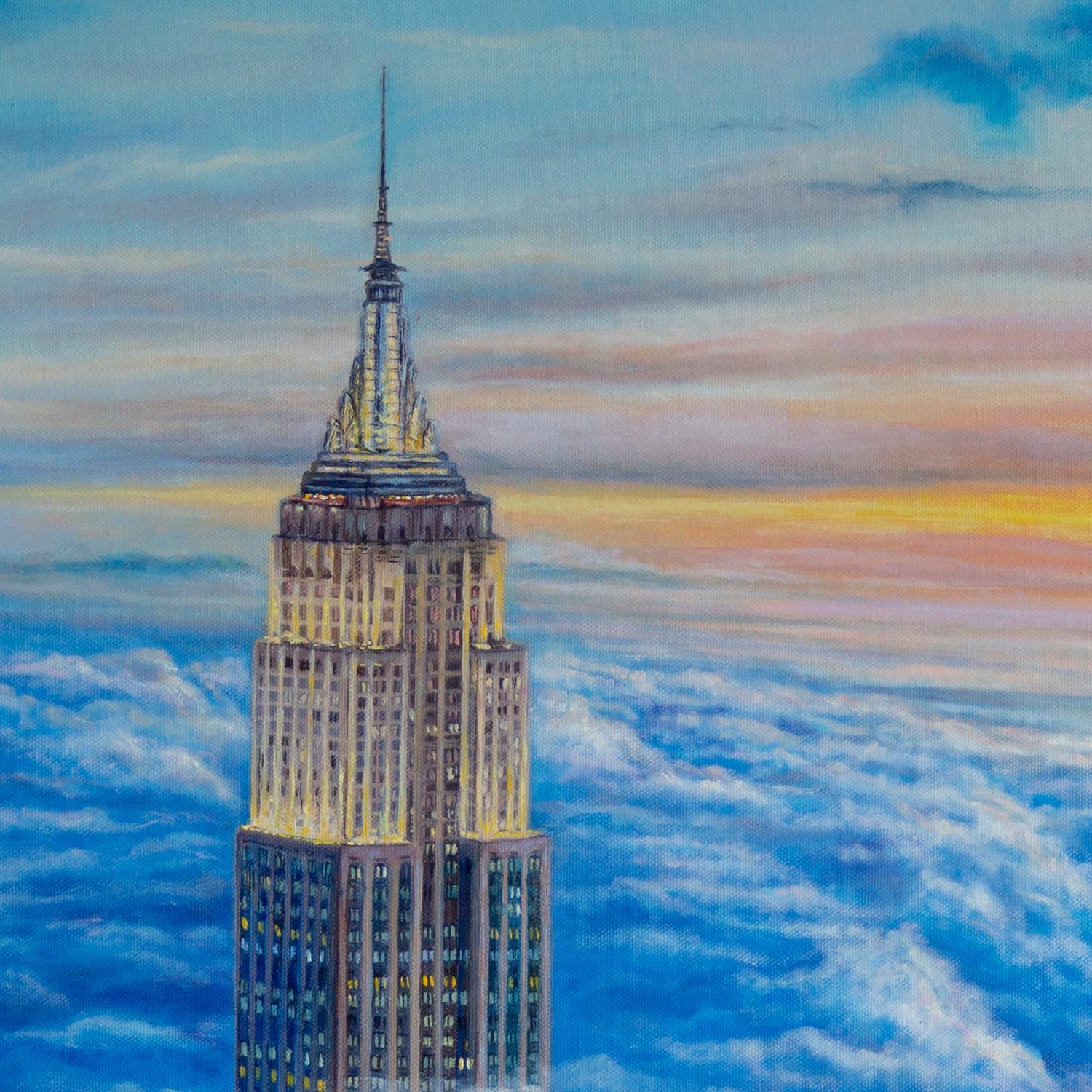 Empire State, Oil Painting For Sale 2