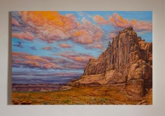 Fortress Rock, Oil Painting
