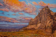 Fortress Rock, Oil Painting