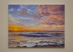 Alba delicata, pittura a olio