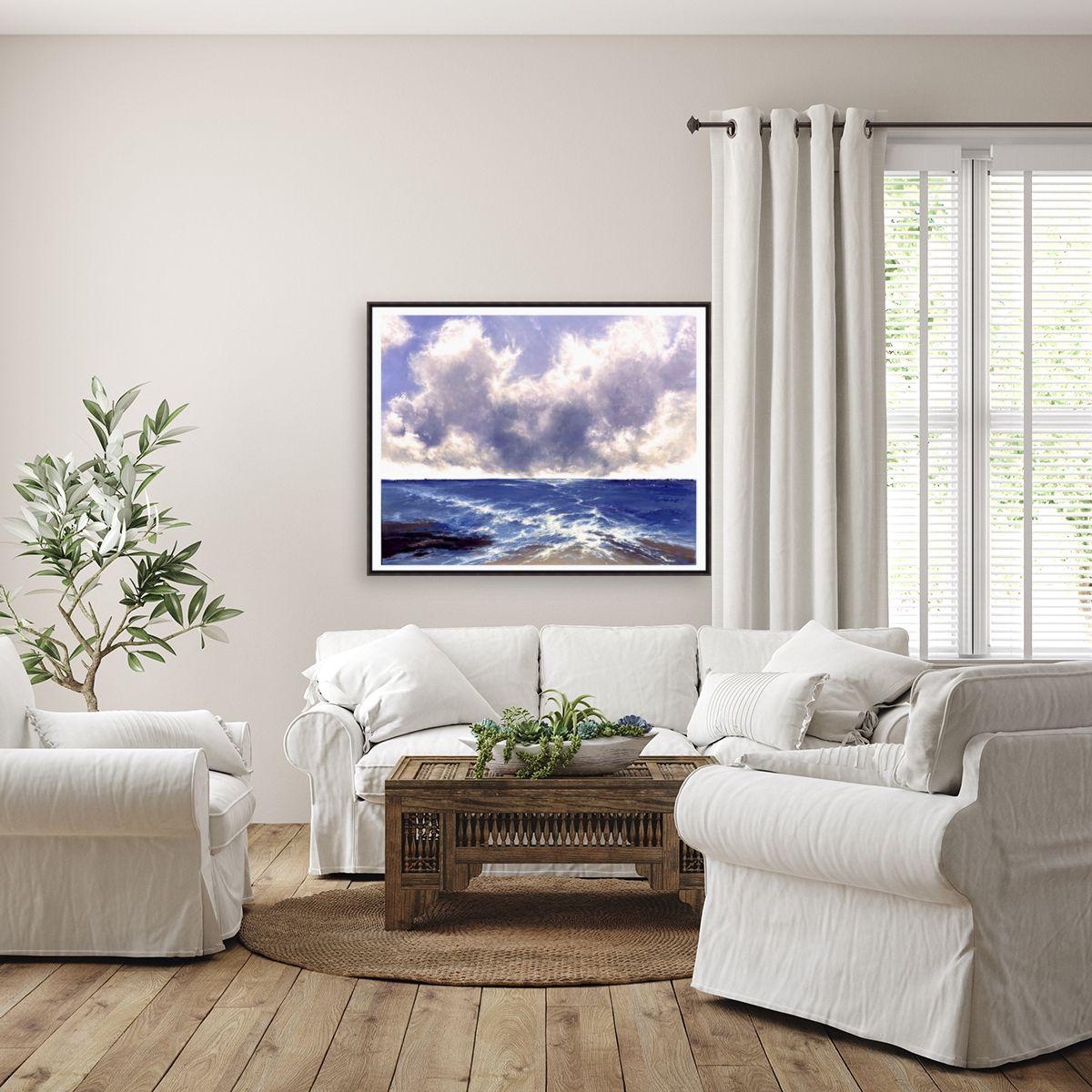 Respirare l'aria, Pittura, Olio su tela in vendita 2