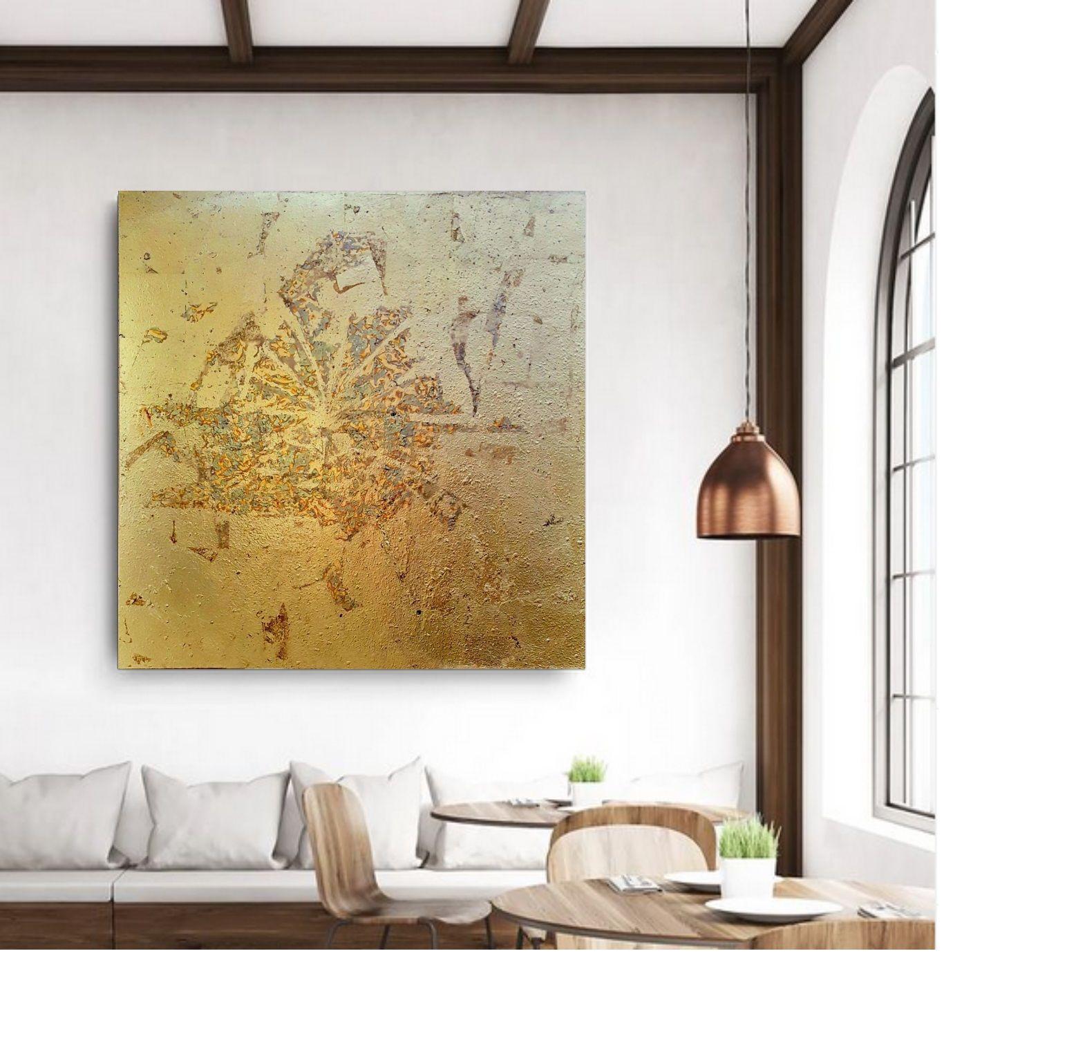 Kaléidoscope . Peinture abstraite, Peinture, Huile sur toile - Abstrait Painting par Olena Topliss
