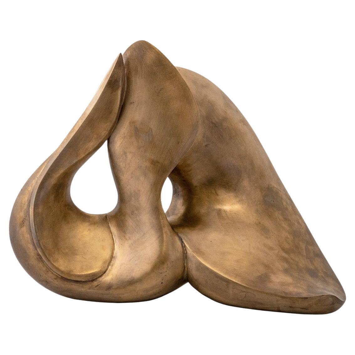 Scultura in bronzo di Olenna in vendita