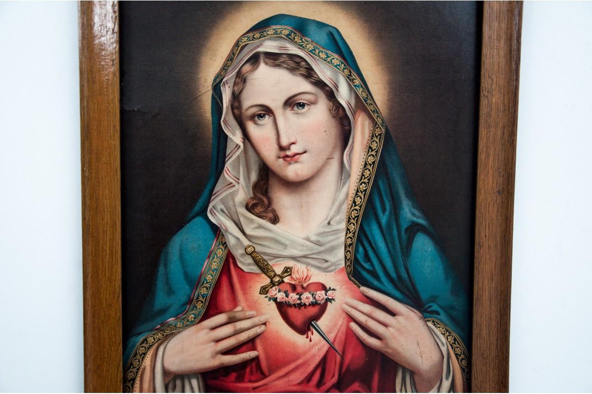 Autre Impression Oleo « Mary Mother of God » (Mère de Dieu) en vente