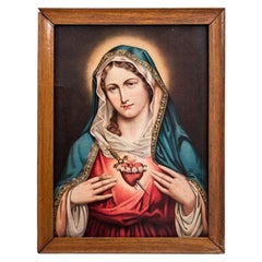 Stampa ad olio "Maria Madre di Dio