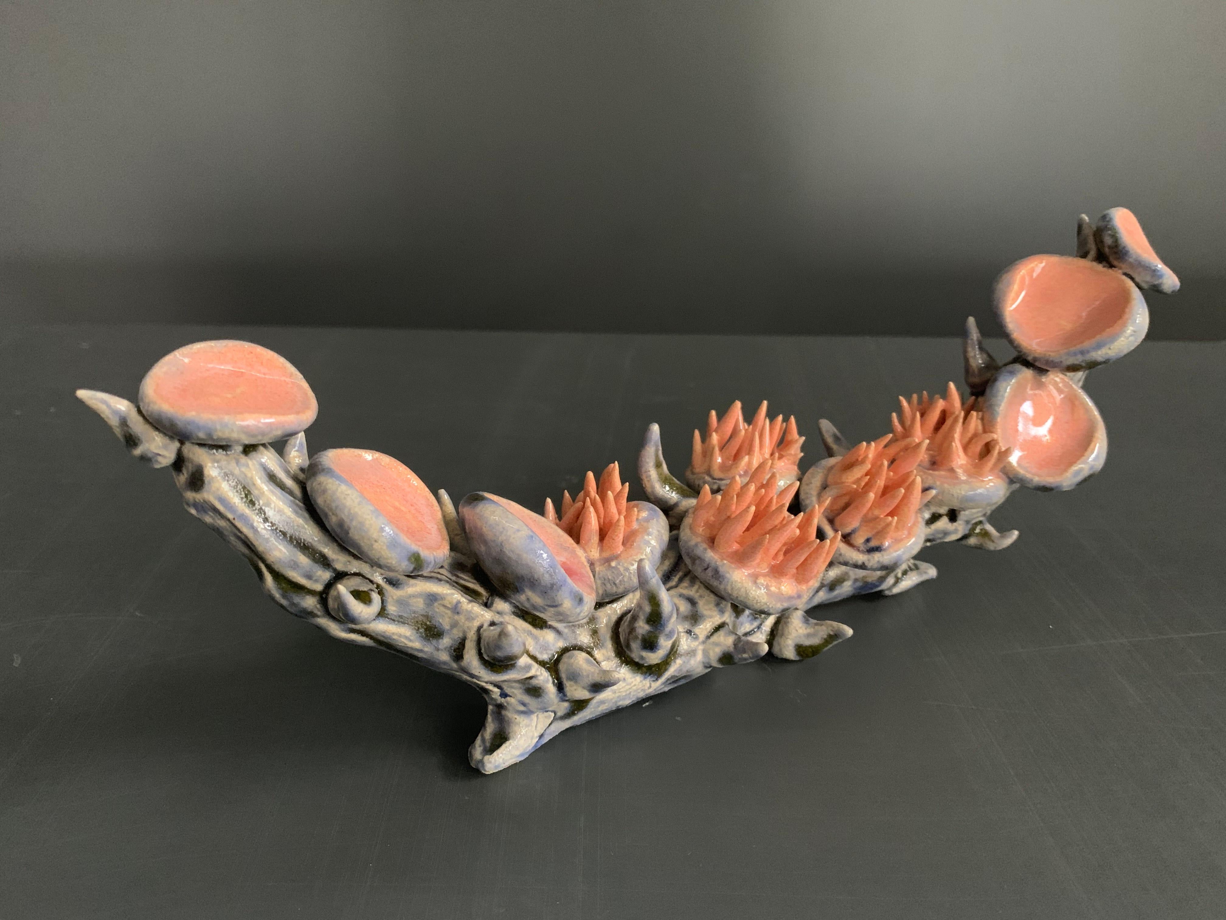 Plants on the reefs II / aus der Serie „Mexico“ (Minimalistisch), Sculpture, von Olesia Dvorak-Galik