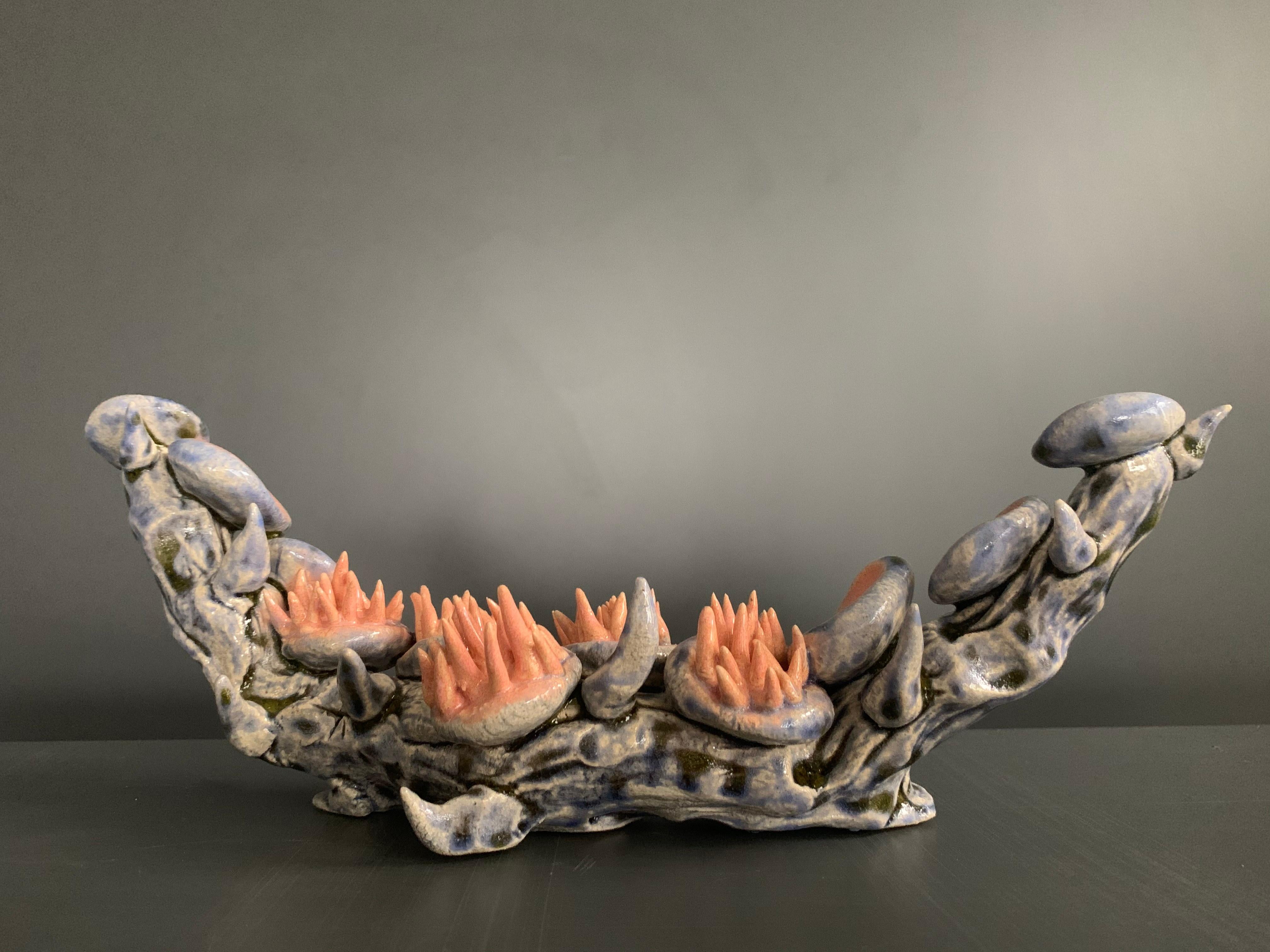 Plants on the reefs II / aus der Serie „Mexico“ – Sculpture von Olesia Dvorak-Galik