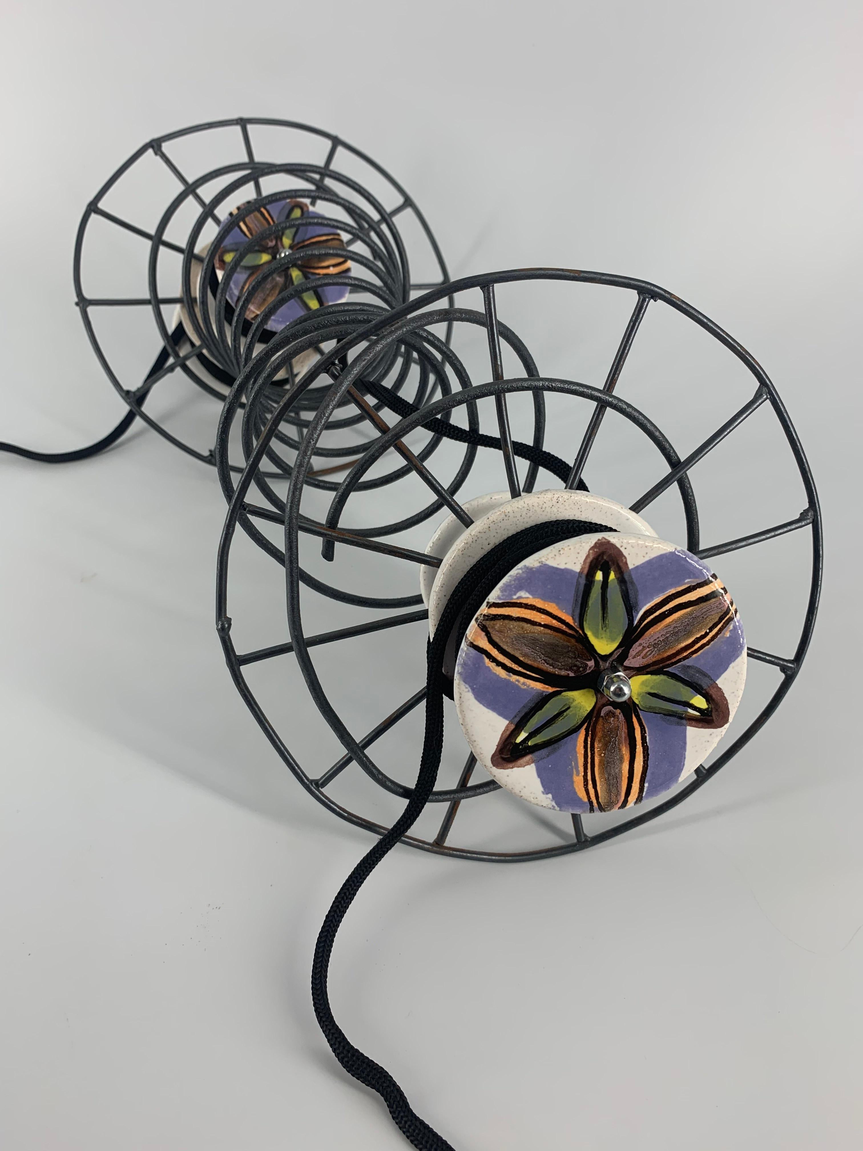 Spools in a spool II - Sculpture by Olesia Dvorak-Galik