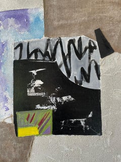 Habitat of natural forms #4 - conceptual mixed media abstraction