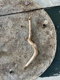 Mandala of early force - mixed media conceptual abstraction