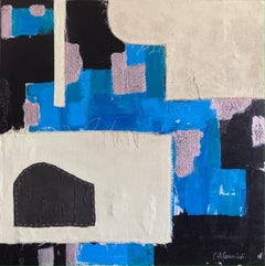 Shades of depth - conceptual abstract painting