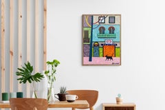 Destino - Peinture à l'huile figurative