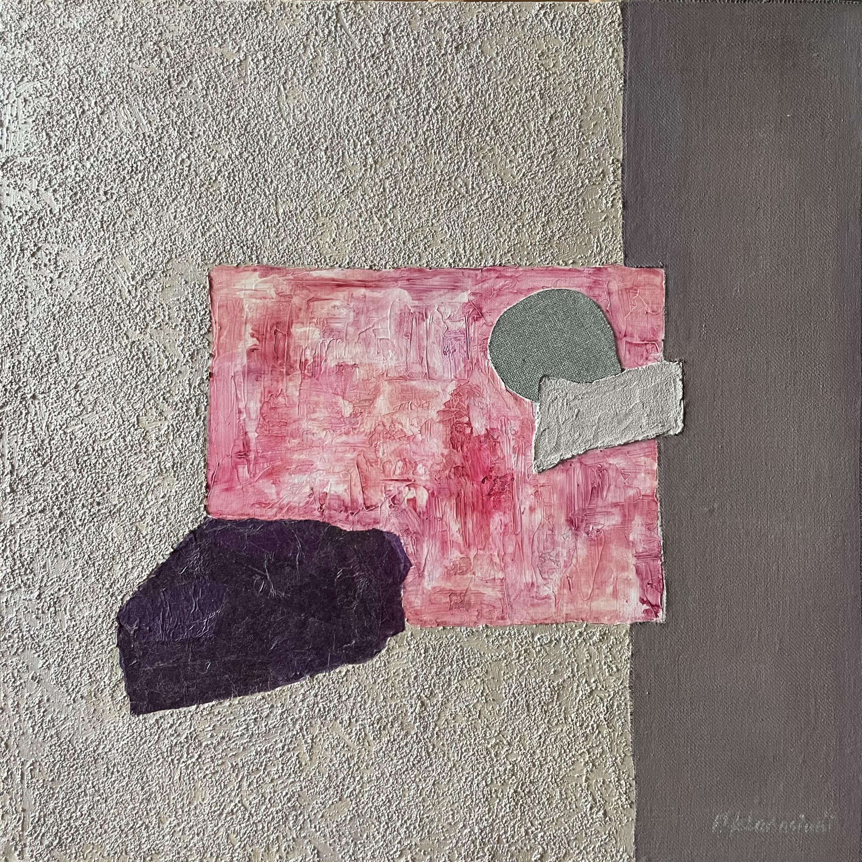 Olga Afanasiadi Abstract Painting - Pink image
