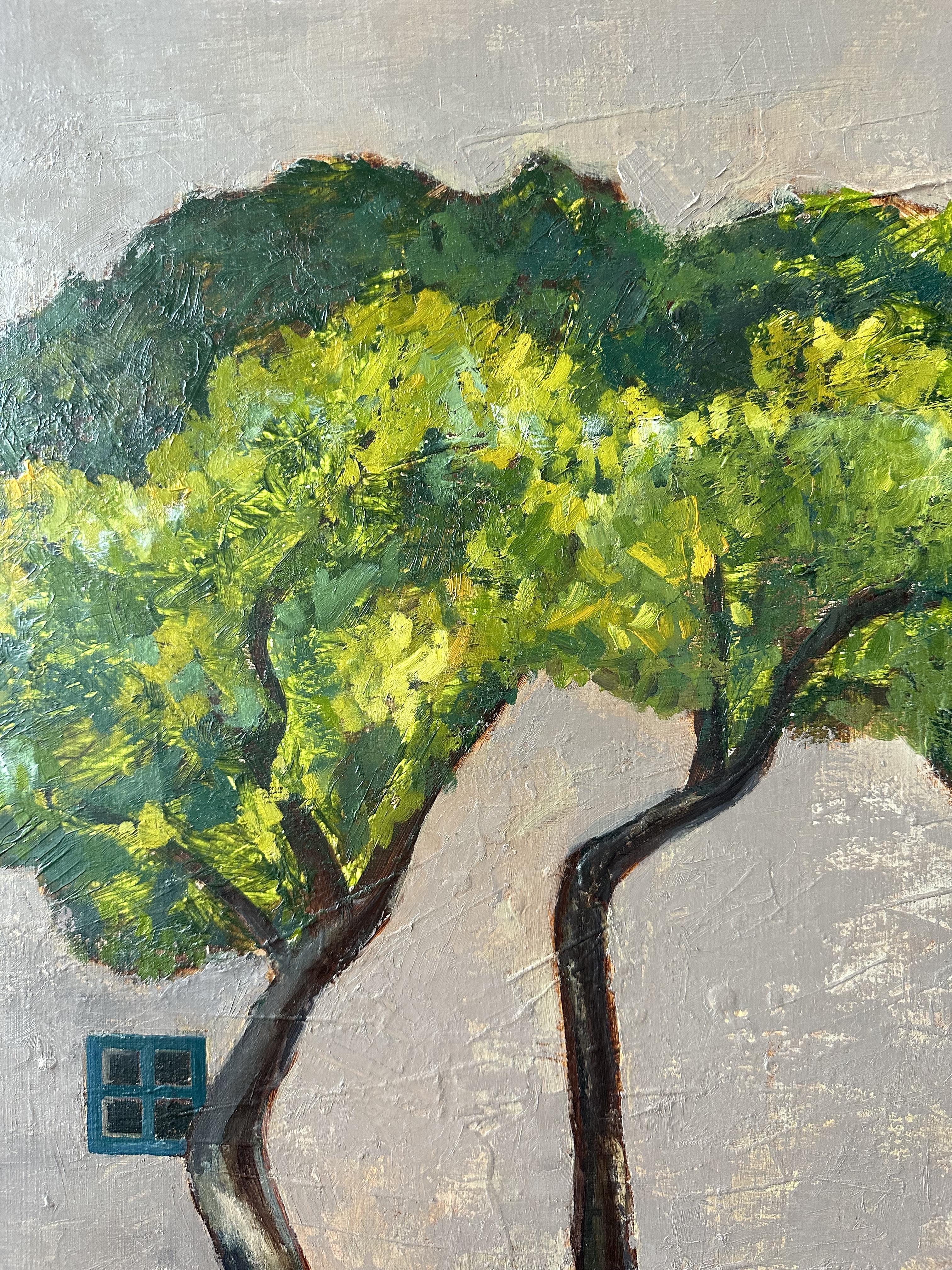 Paisaje español - Painting de Olga Afanasiadi