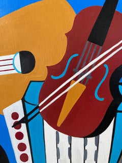 Stillife with musical instruments