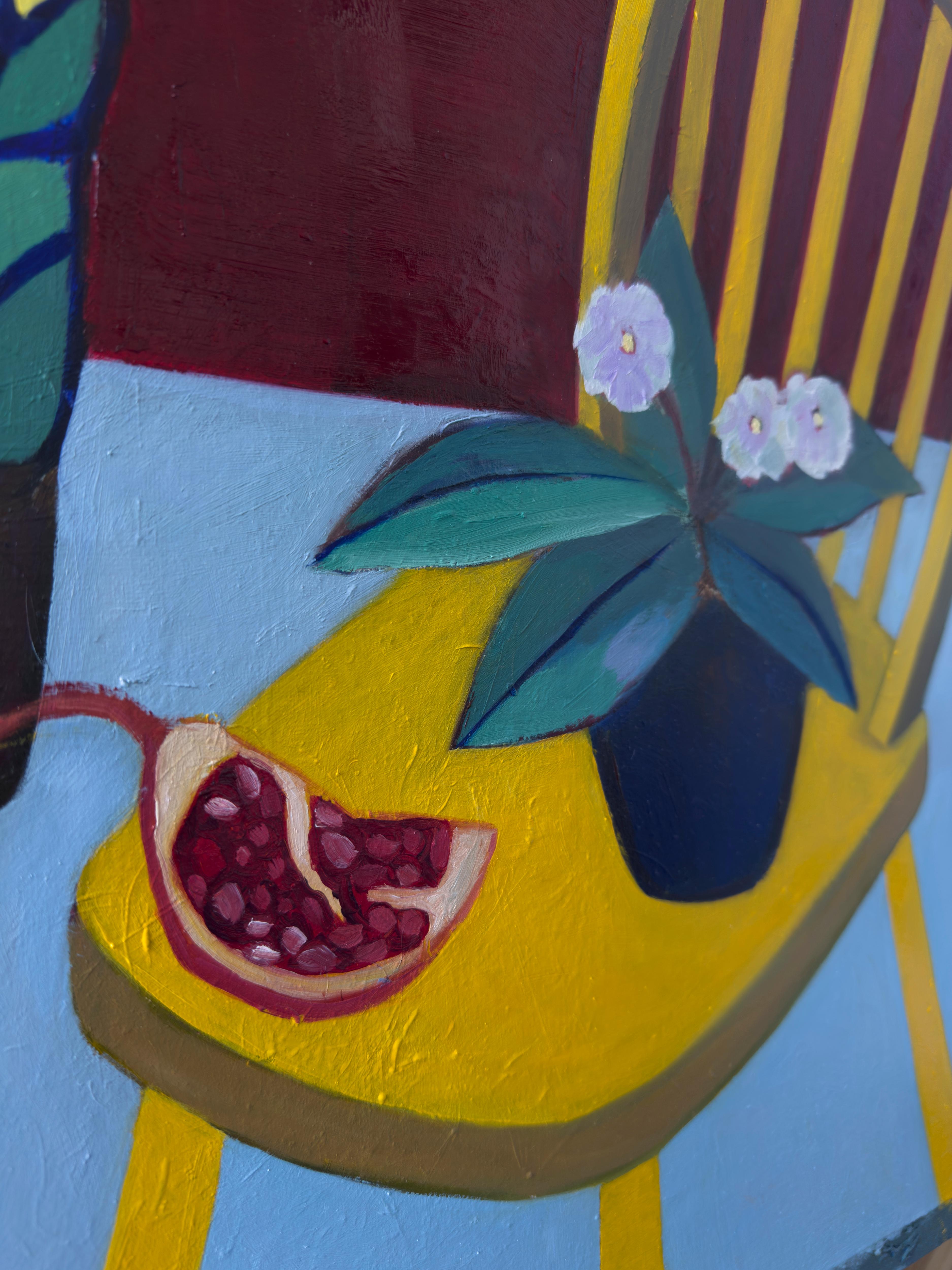 Stillife mit Granatapfel im Angebot 1